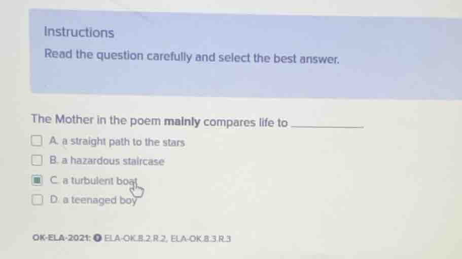 instructions read the question carefully and select the best answer. th…