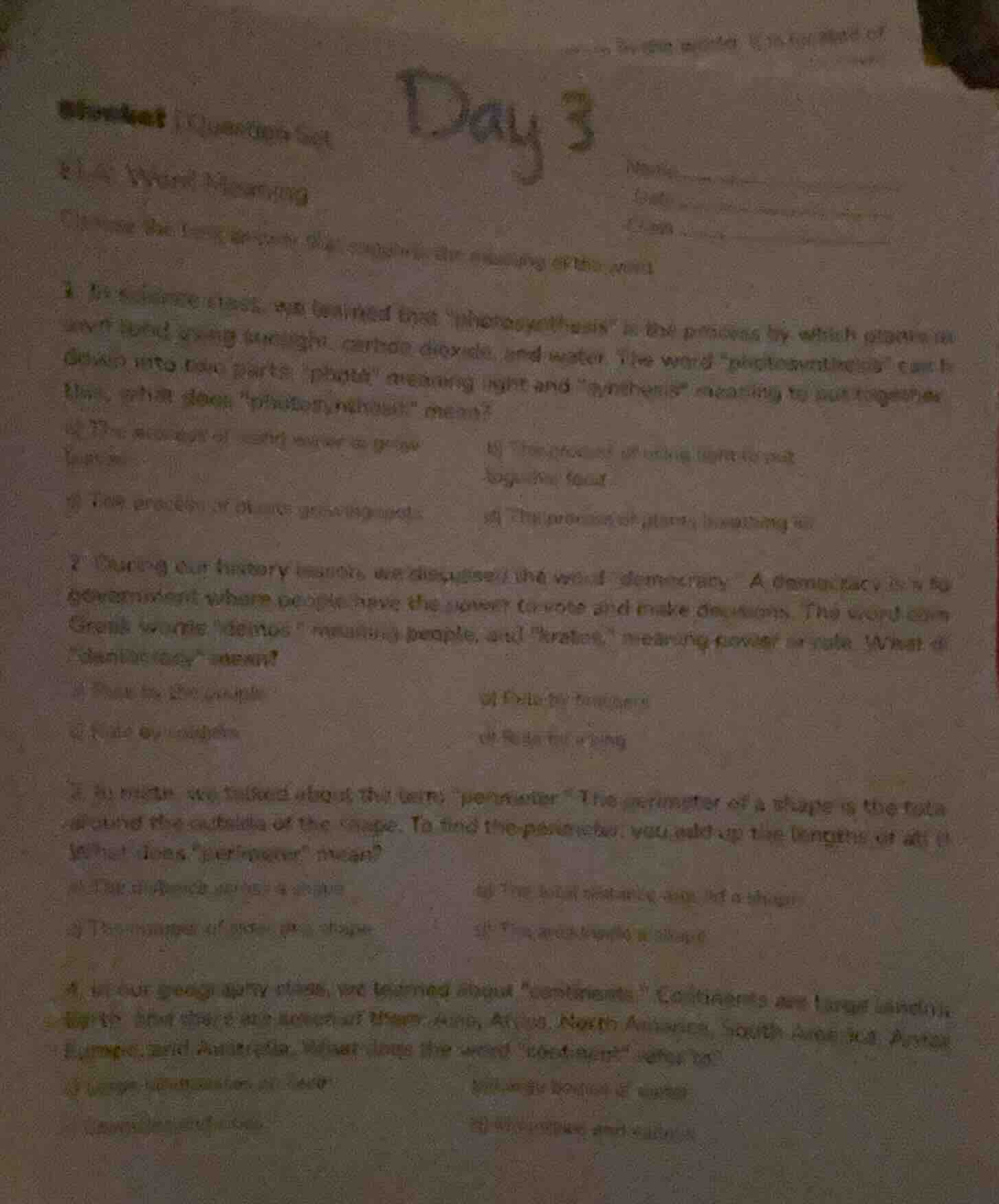 day 3weekly question set1.4 word meaningchoose the best answer that cap…