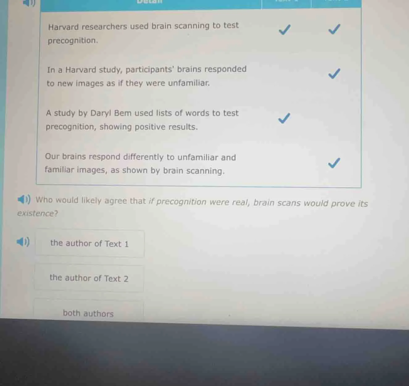 harvard researchers used brain scanning to test precognition.in a harva…