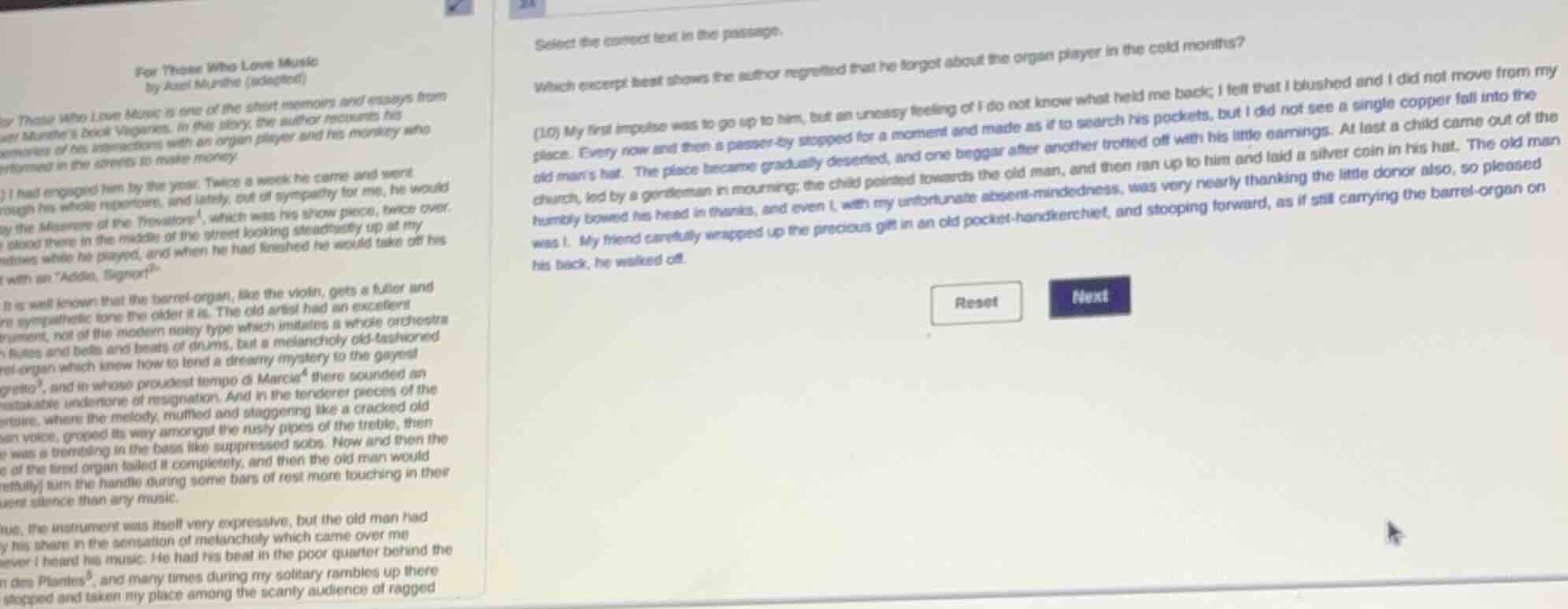 for those who love musicby axel munthe (adapted)for those who love musi…