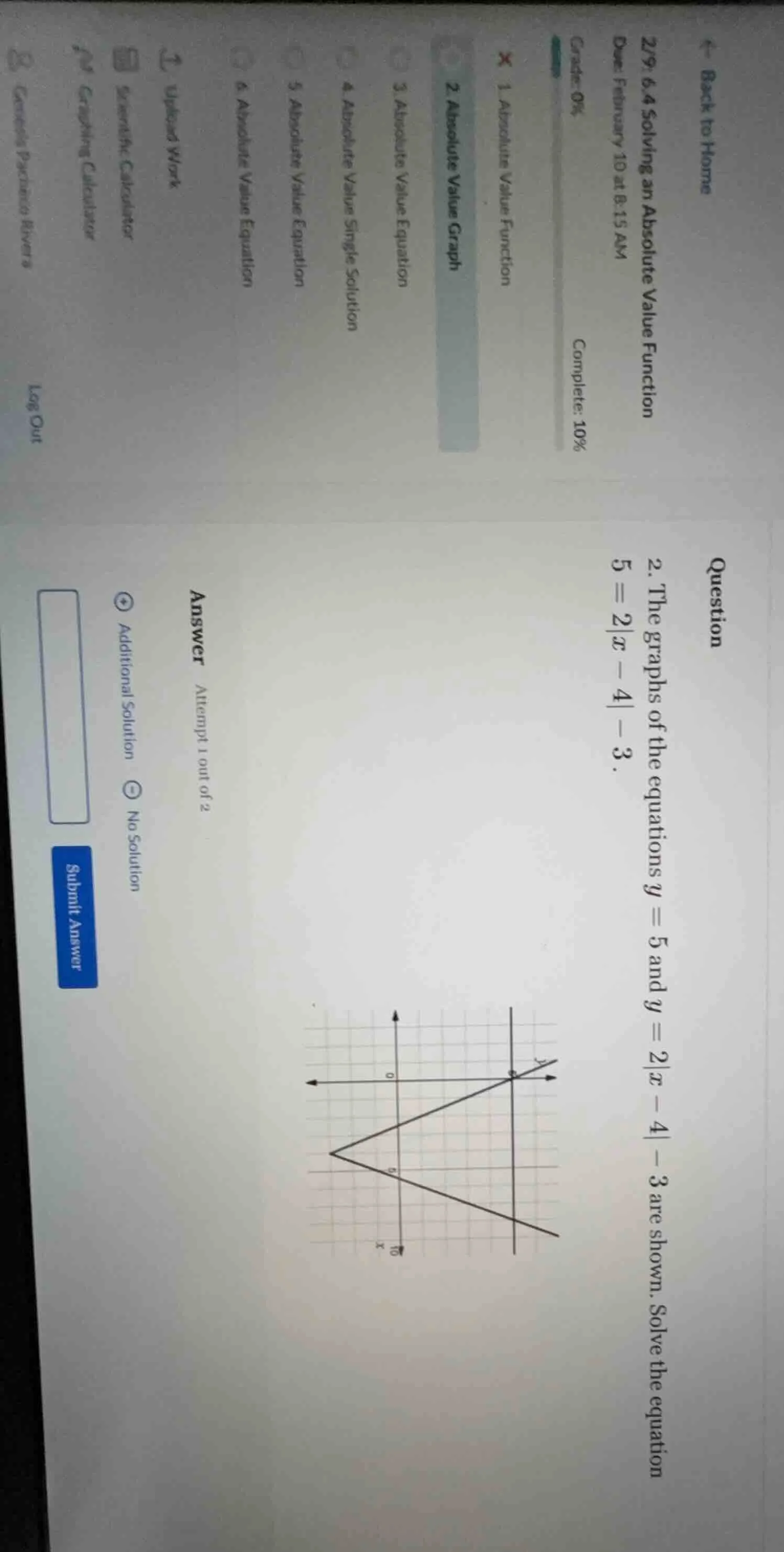 <- back to home 2/9: 6.4 solving an absolute value function due: februa…
