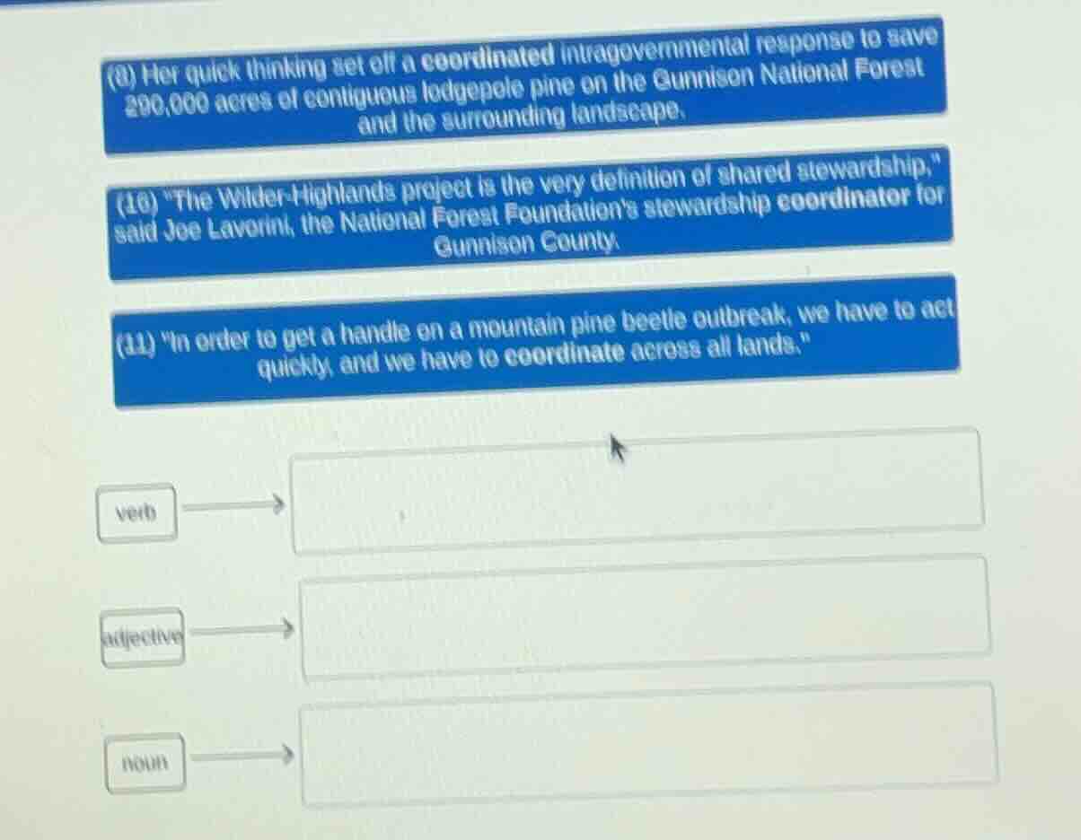 (8) her quick thinking set off a coordinated intragovernmental response…