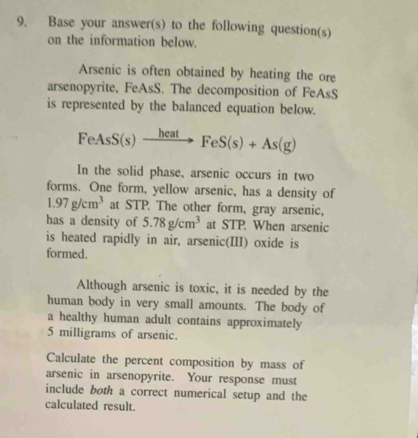 9. base your answer(s) to the following question(s) on the information …