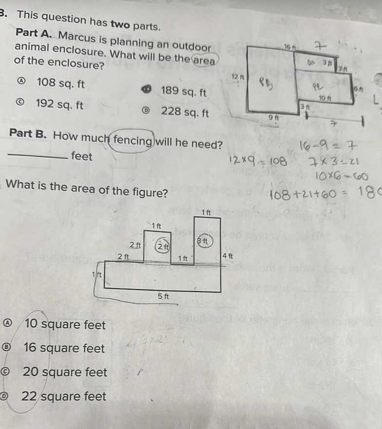 3. this question has two parts. part a. marcus is planning an outdoor a…