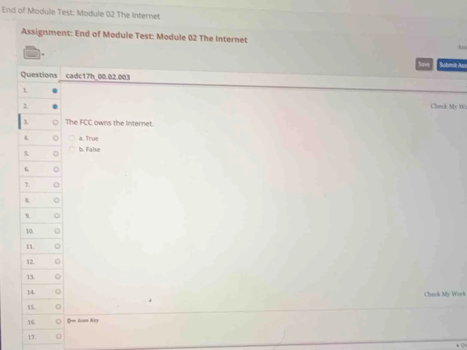 end of module test: module 02 the internet assignment: end of module te…