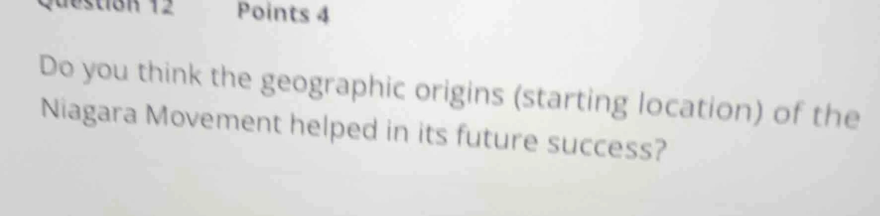 question 12 points 4 do you think the geographic origins (starting loca…