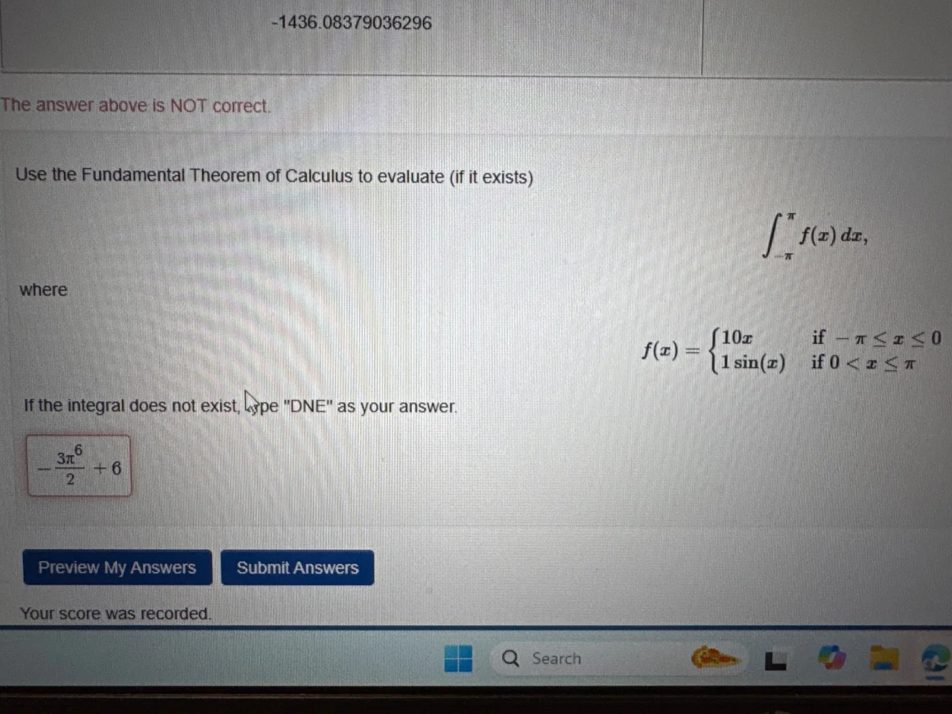 -1436.08379036296 the answer above is not correct. use the fundamental …