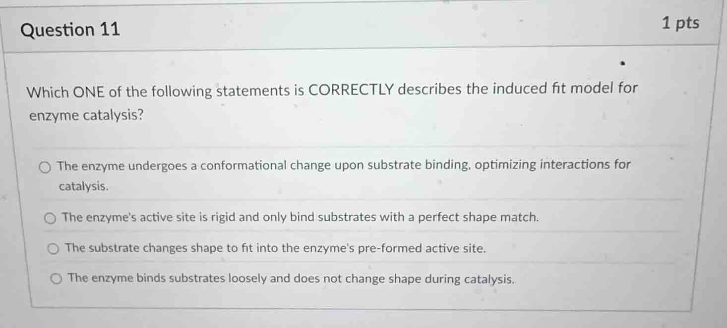question 11 1 pts which one of the following statements is correctly de…