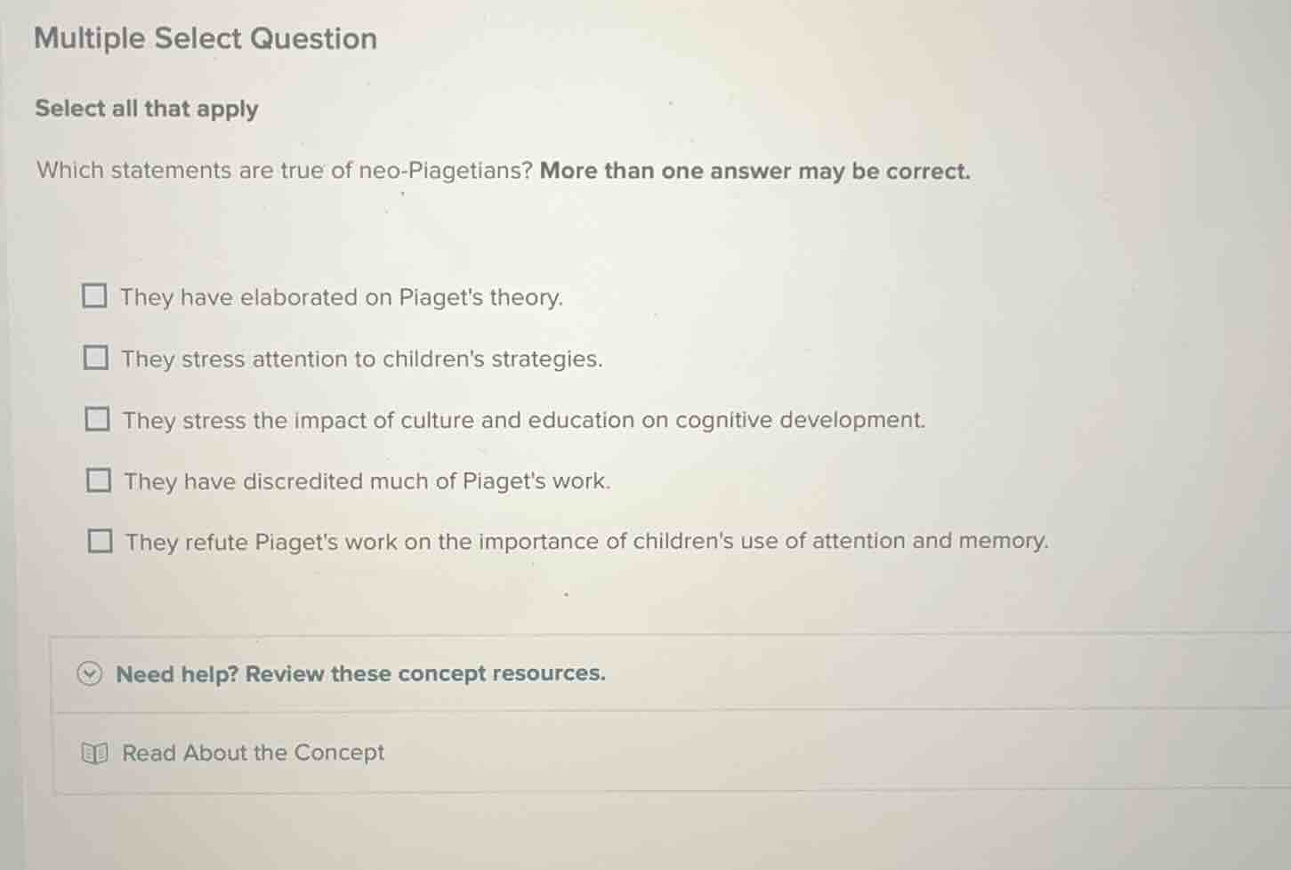 multiple select question select all that apply which statements are tru…