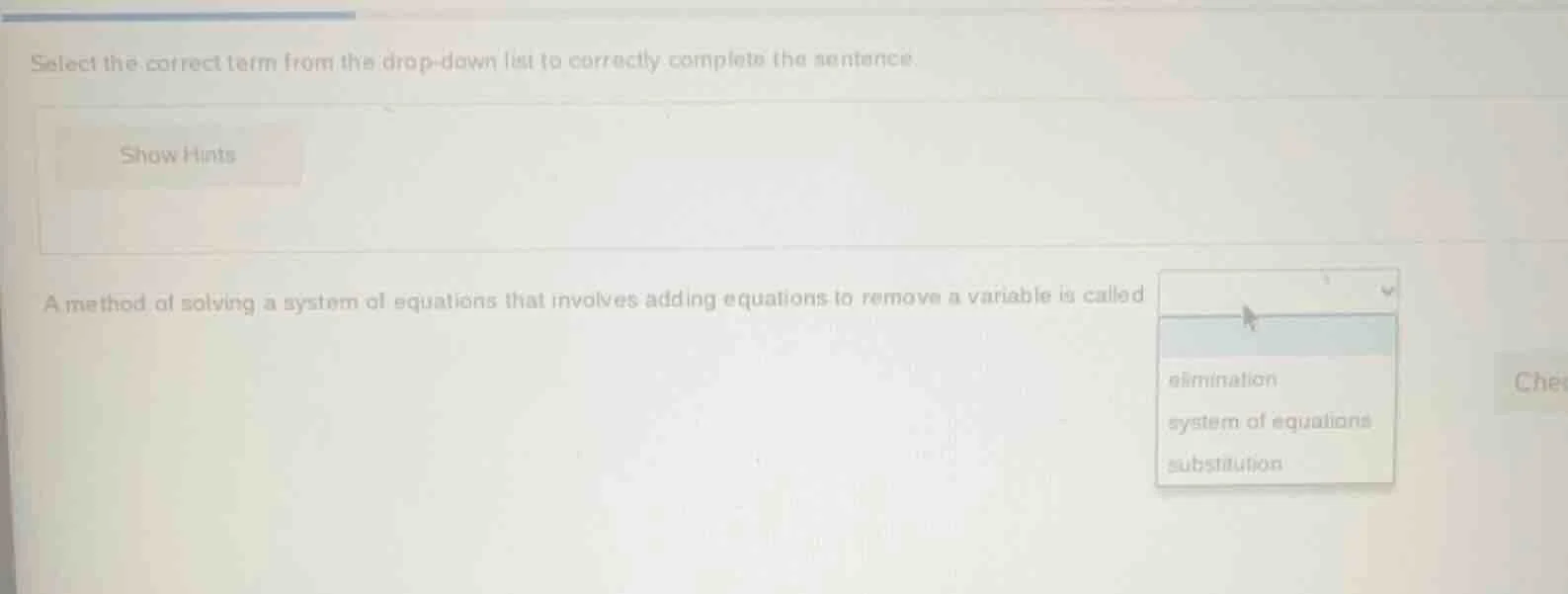 select the correct term from the drop-down list to correctly complete t…