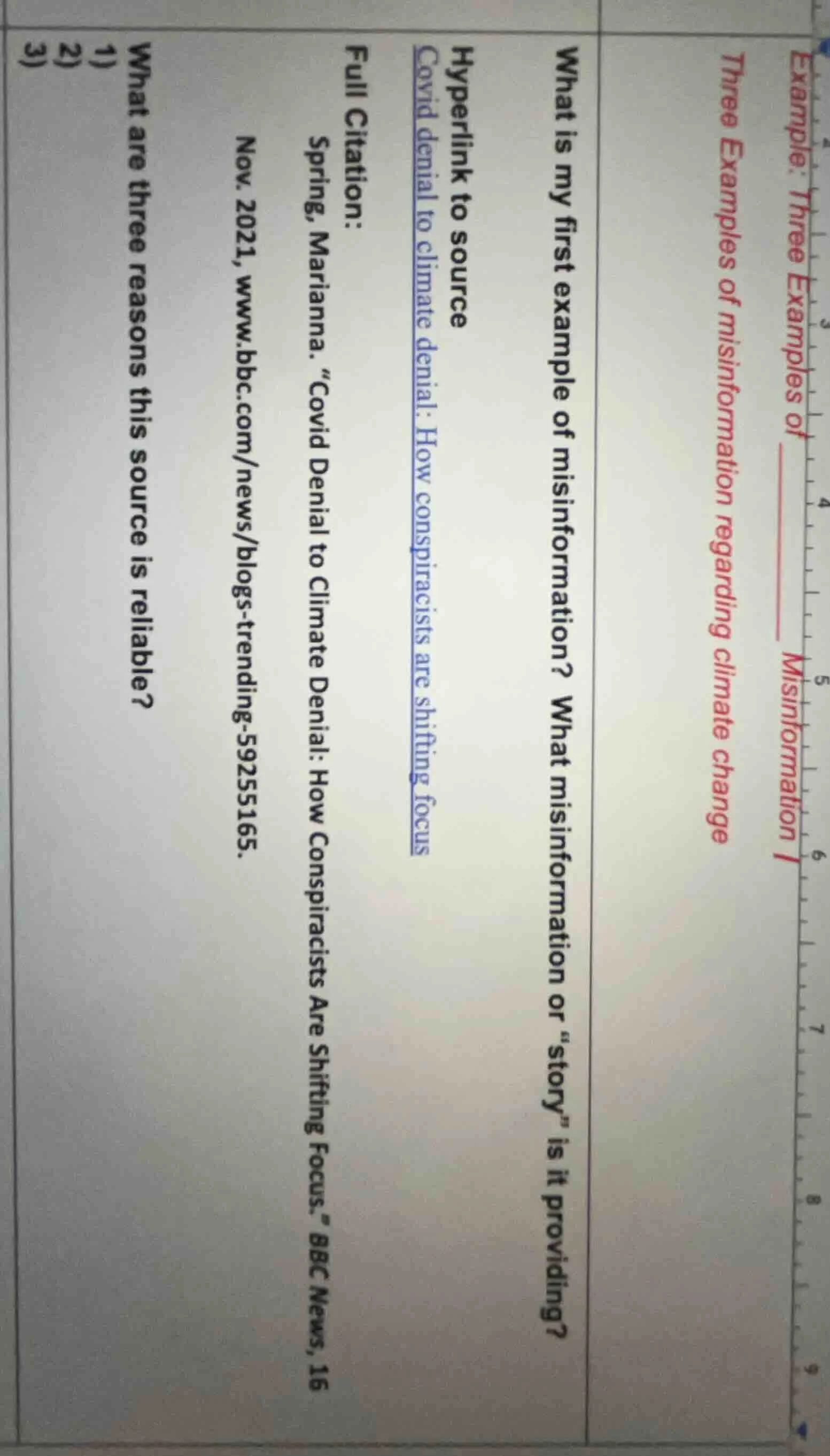 example: three examples of ____ misinformation | three examples of misi…