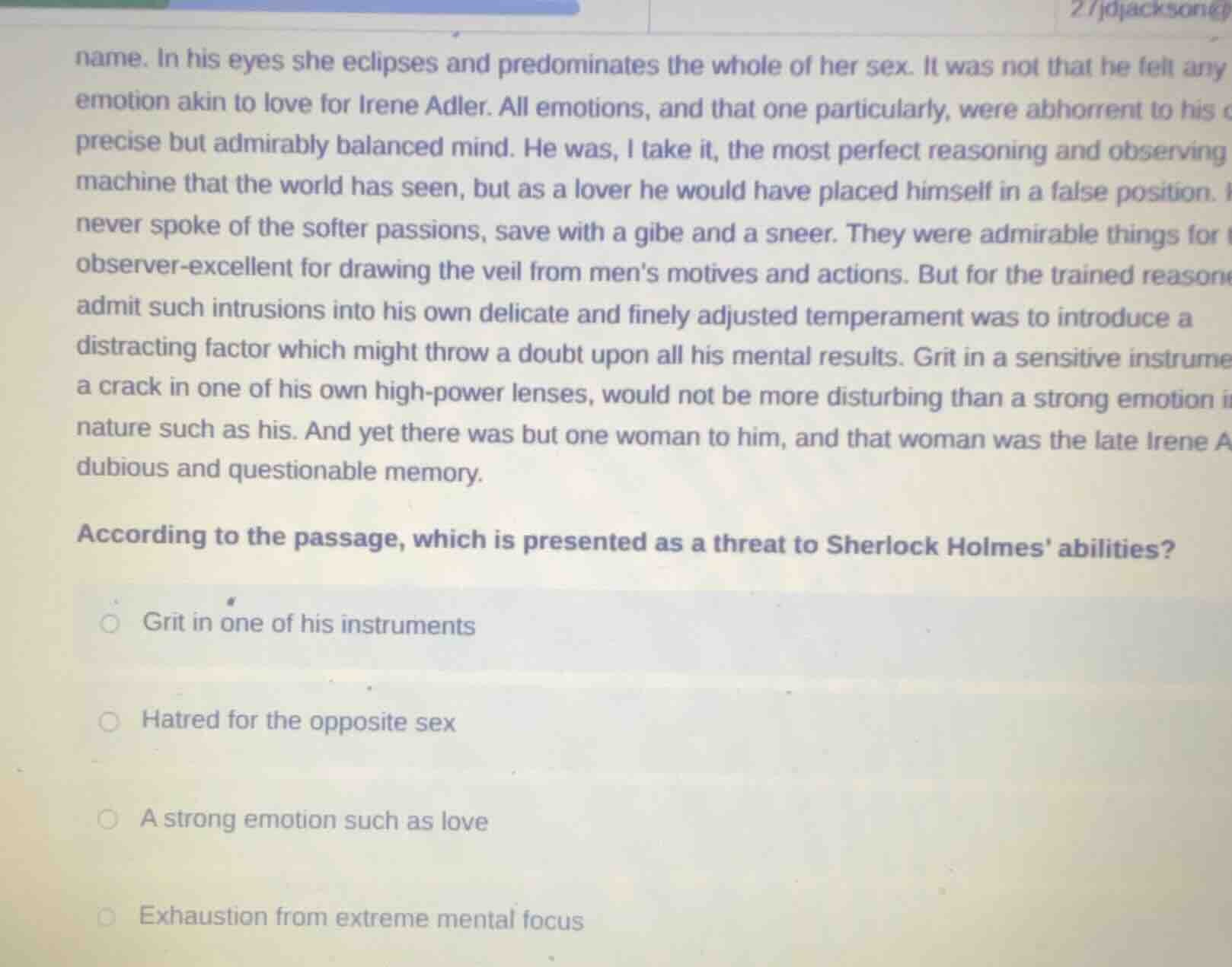 name. in his eyes she eclipses and predominates the whole of her sex. i…