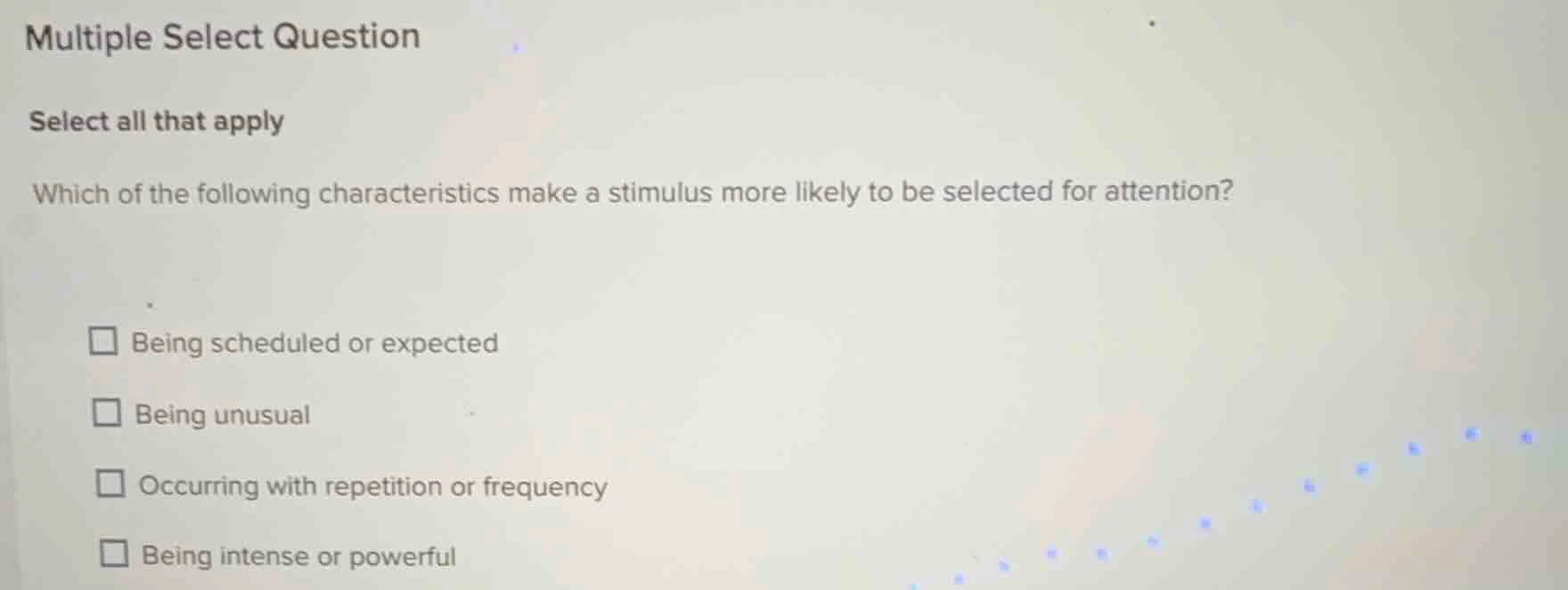 multiple select question select all that apply which of the following c…
