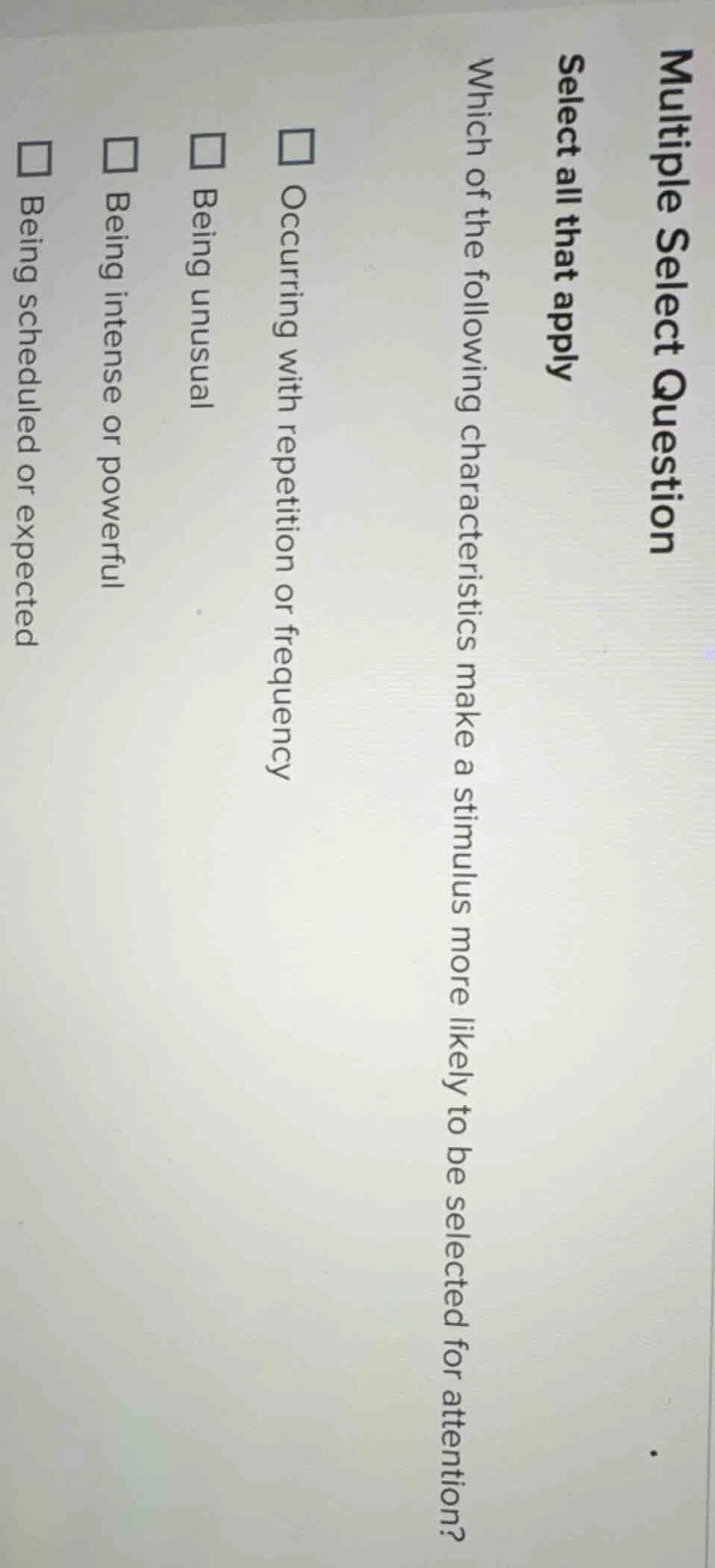 multiple select question select all that apply which of the following c…