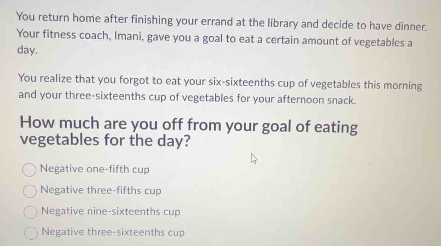 you return home after finishing your errand at the library and decide t…