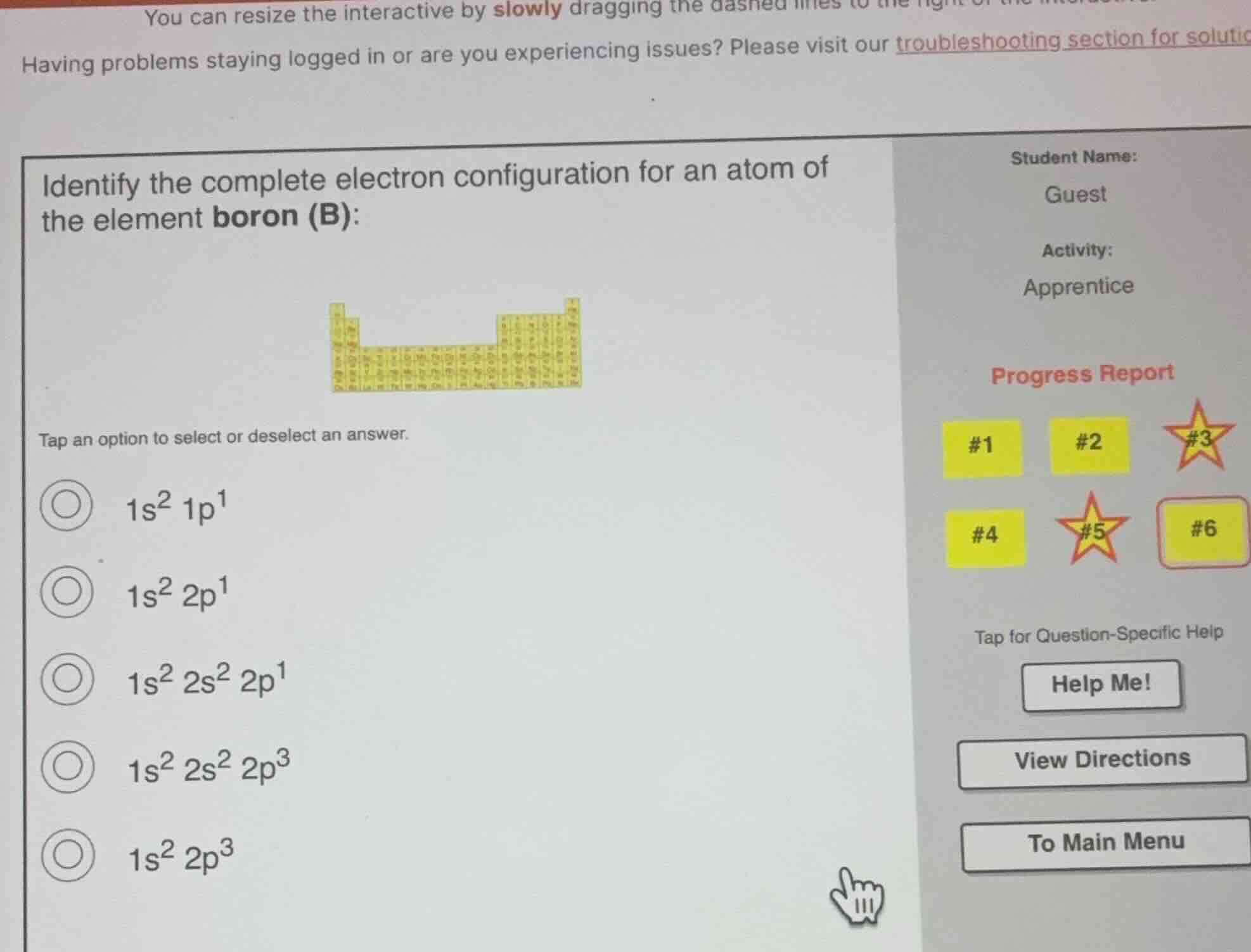 you can resize the interactive by slowly dragging the dashed lines to t…