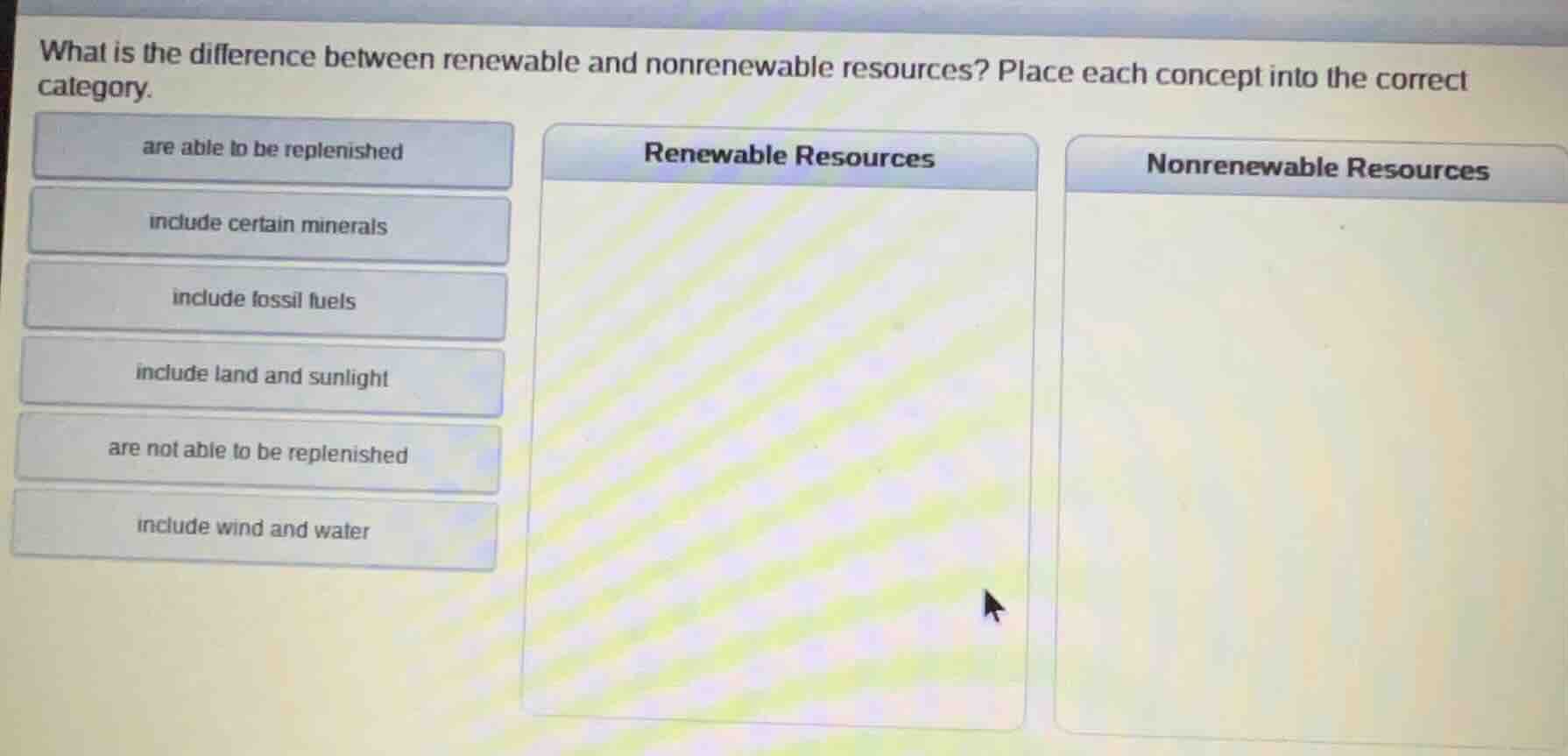 what is the difference between renewable and nonrenewable resources? pl…