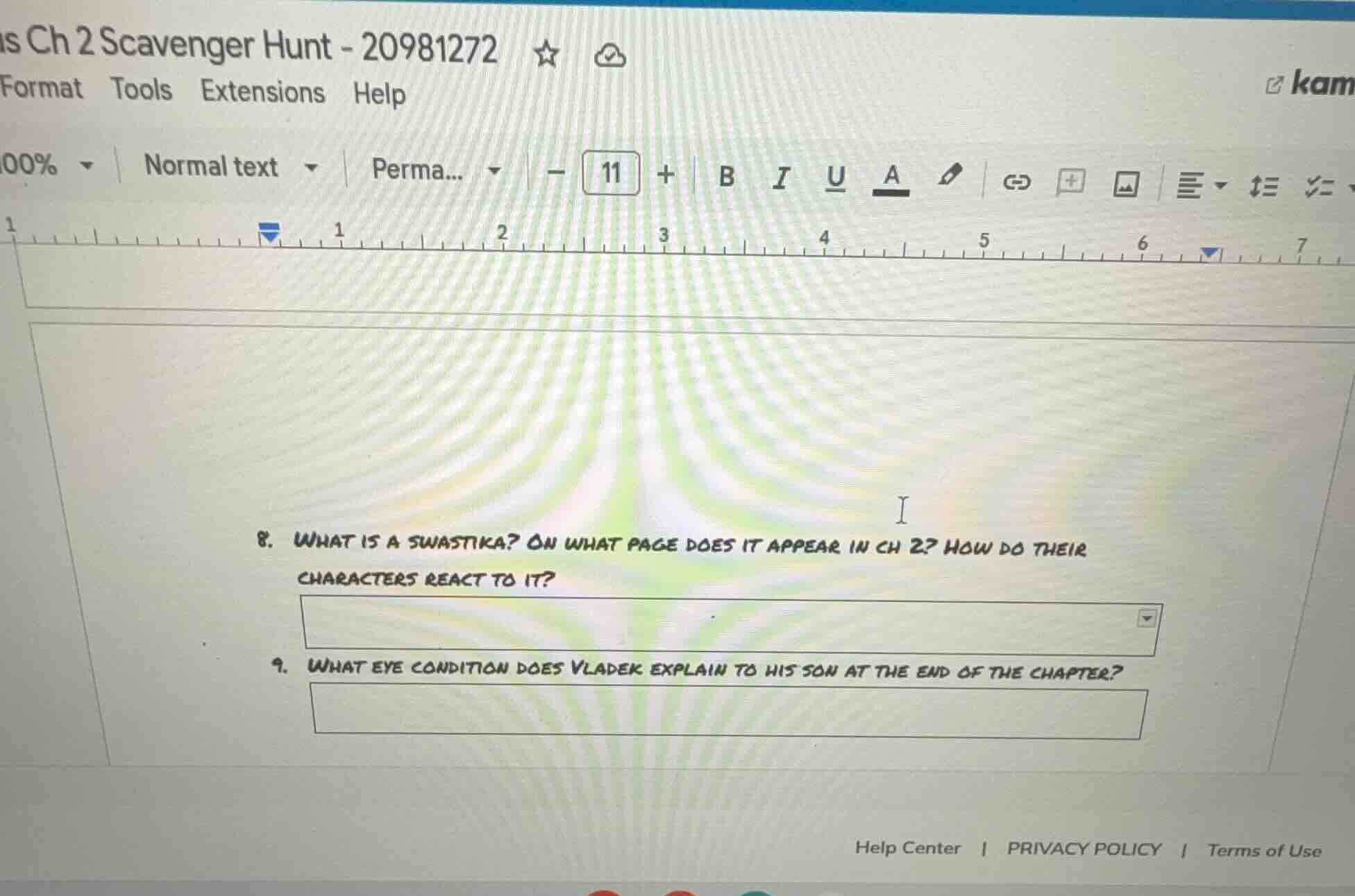 8. what is a swastika? on what page does it appear in ch 2? how do thei…