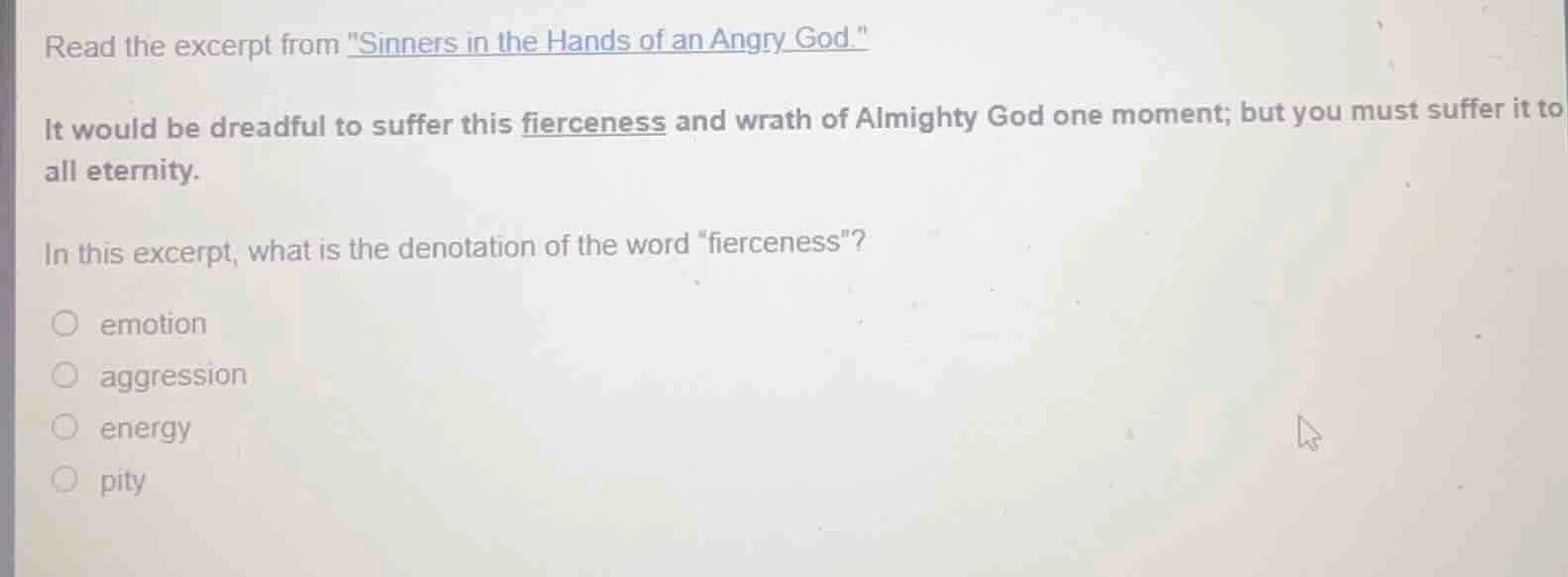 read the excerpt from \sinners in the hands of an angry god.\ it would …