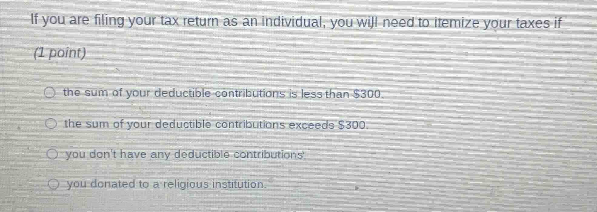if you are filing your tax return as an individual, you will need to it…