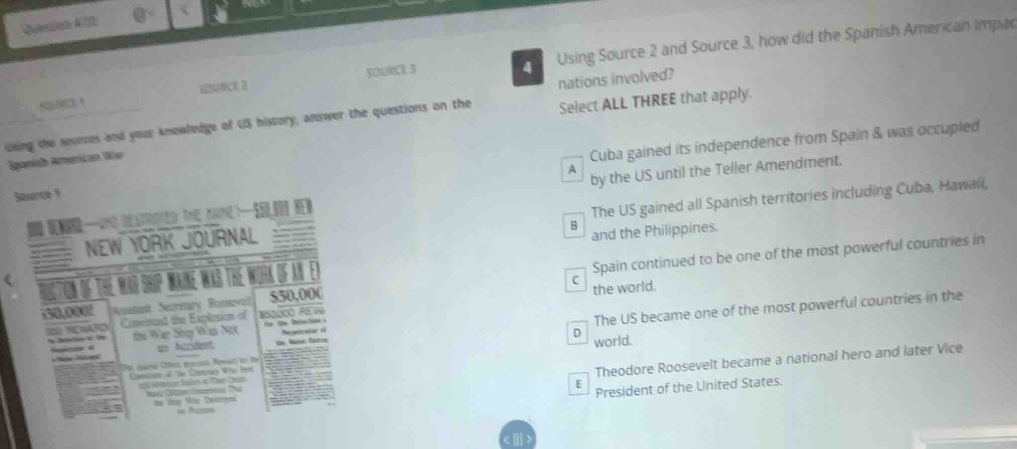 using the sources and your knowledge of us history, answer the question…