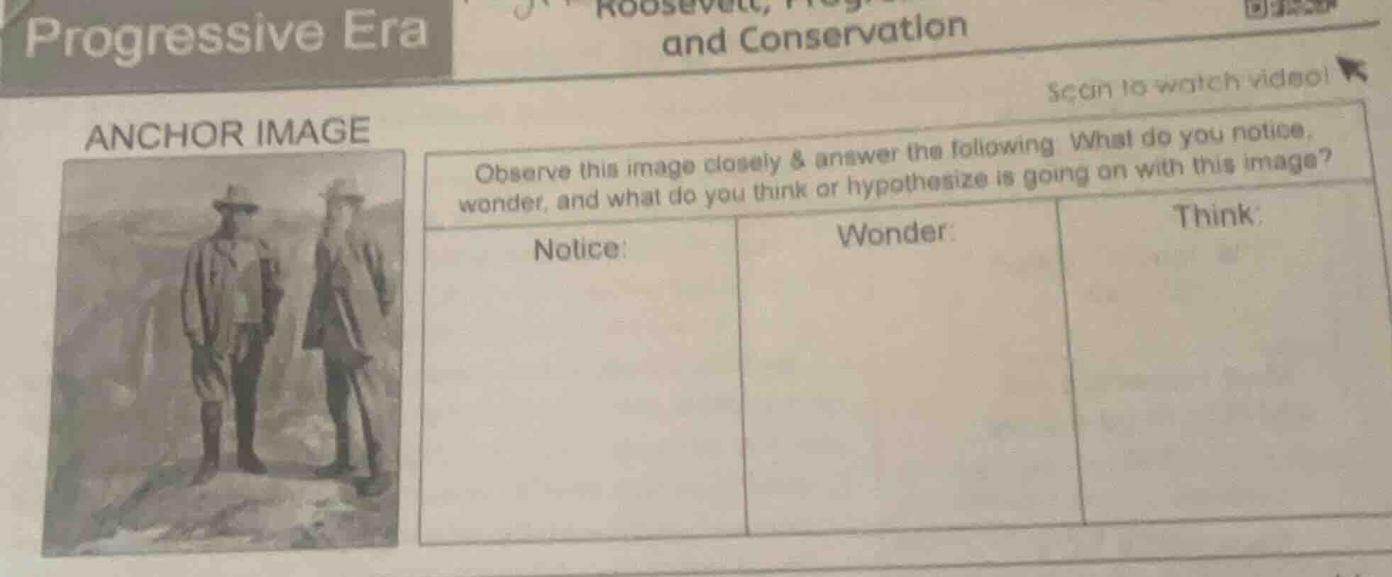progressive eraand conservationscan to watch video!anchor imageobserve …