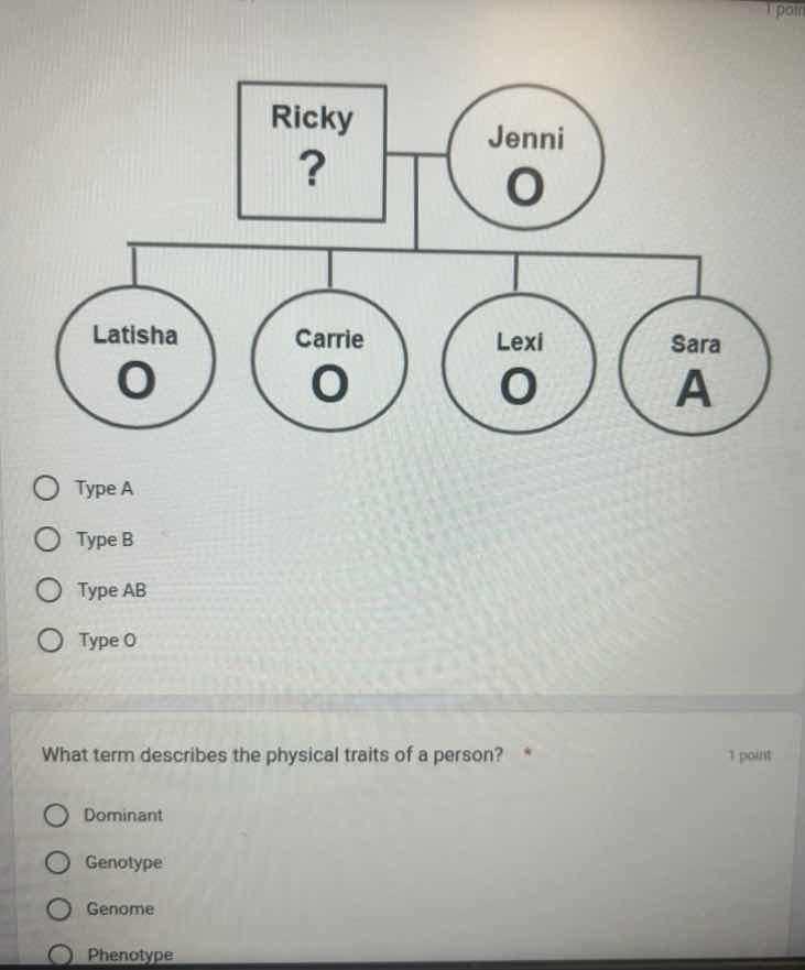 ricky ?jenniolatishaocarrieolexiosaraatype atype btype abtype owhat ter…