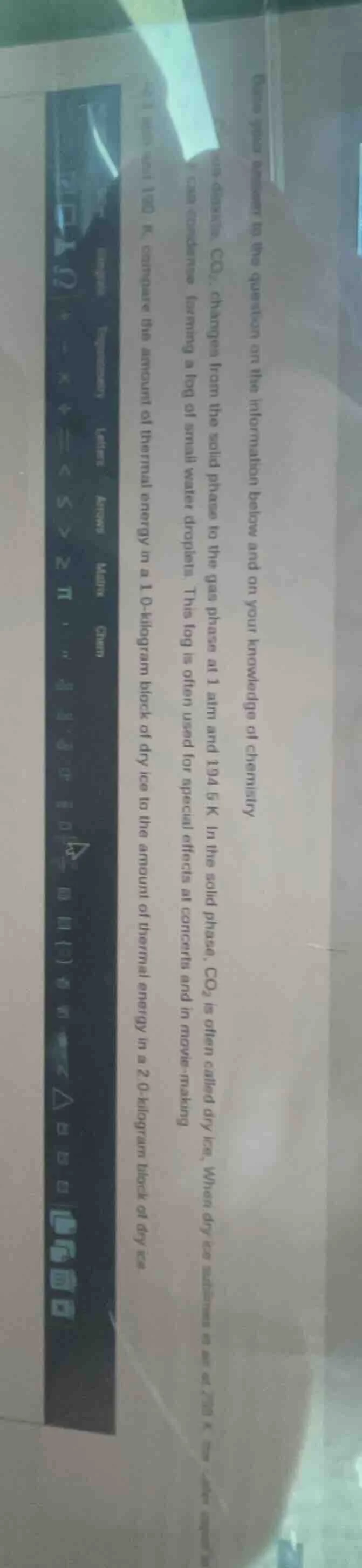 base your answer to the question on the information below and on your k…