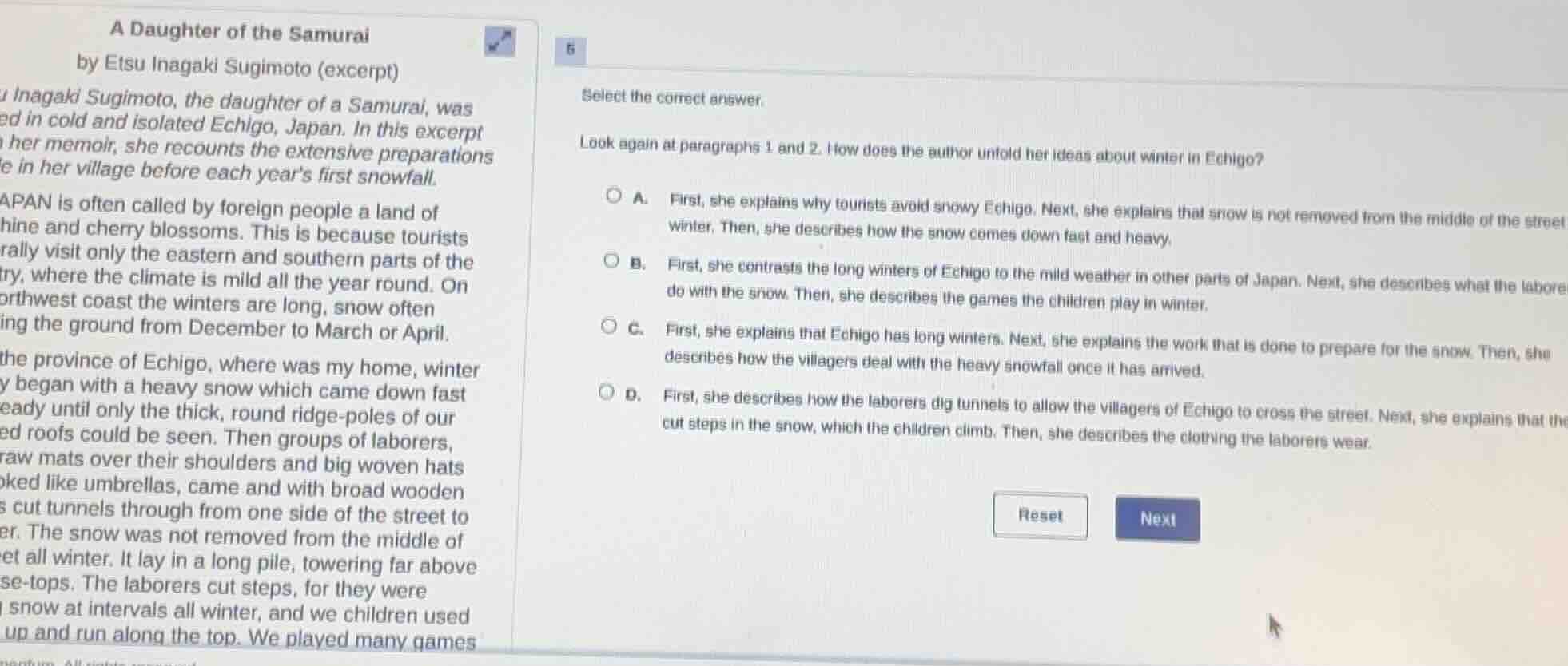 a daughter of the samurai by etsu inagaki sugimoto (excerpt) u inagaki …