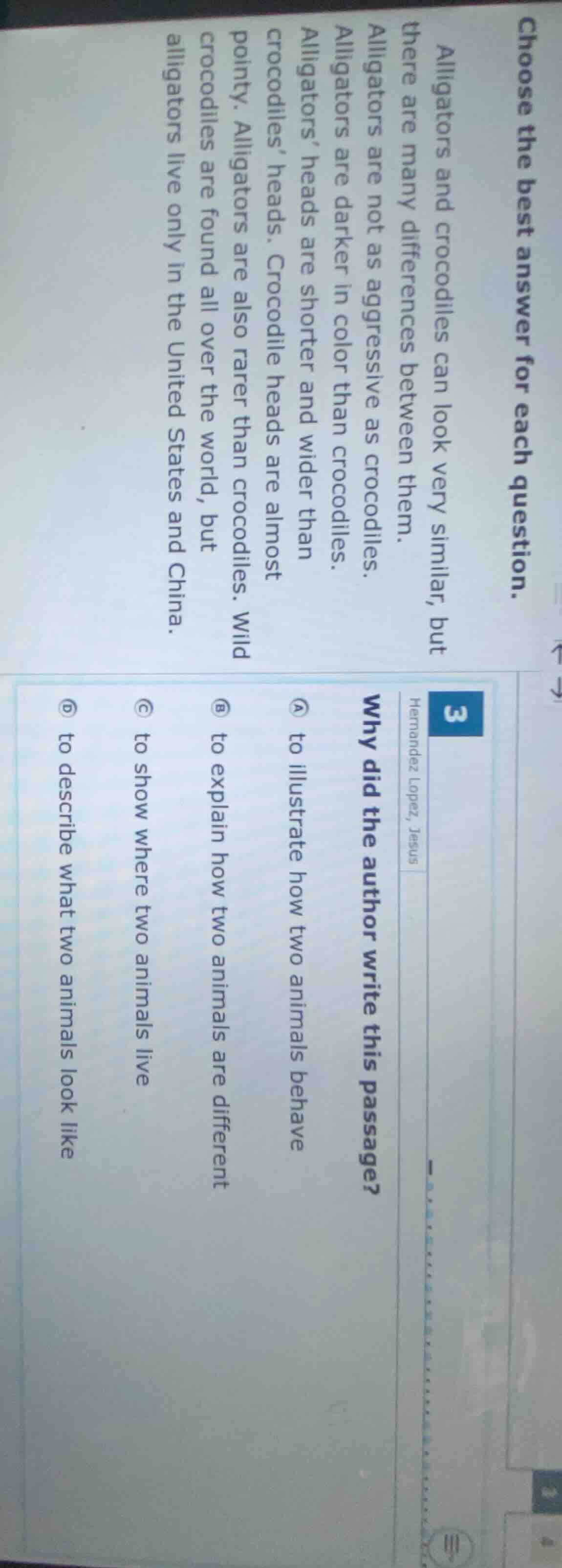 choose the best answer for each question.3hernandez lopez, jesuswhy did…