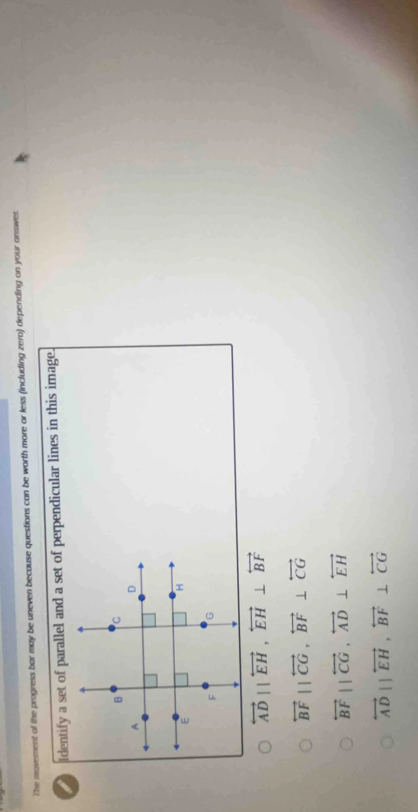 the movement of the progress bar may be uneven because questions can be…