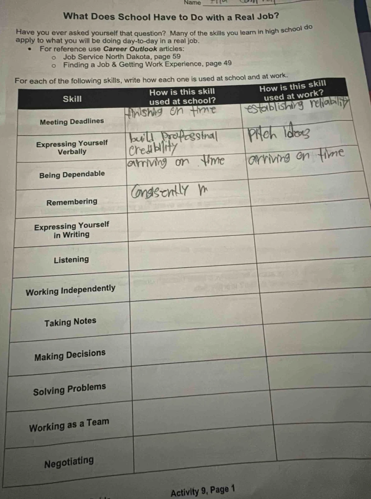 namewhat does school have to do with a real job?have you ever asked you…