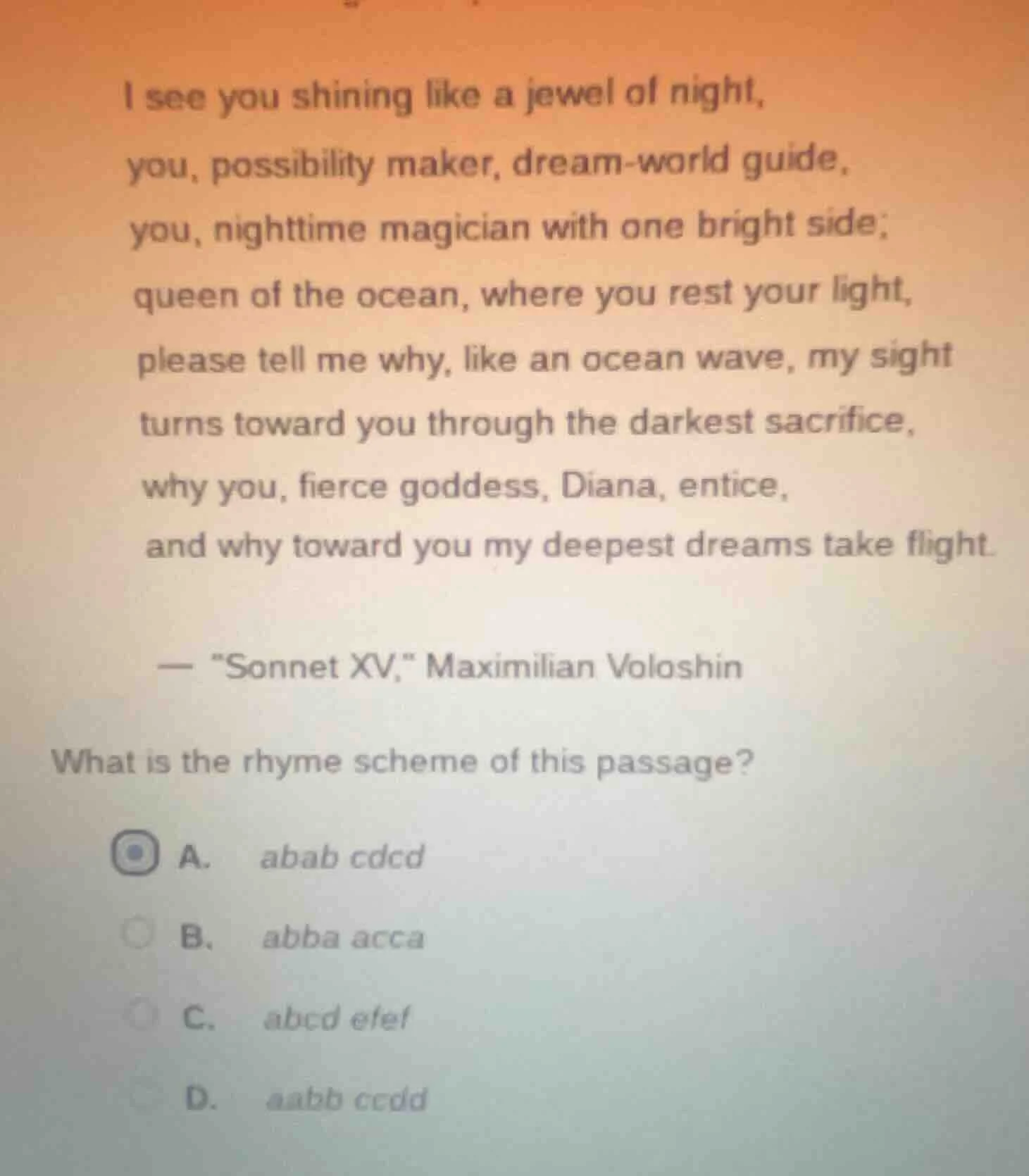 i see you shining like a jewel of night, you, possibility maker, dream-…