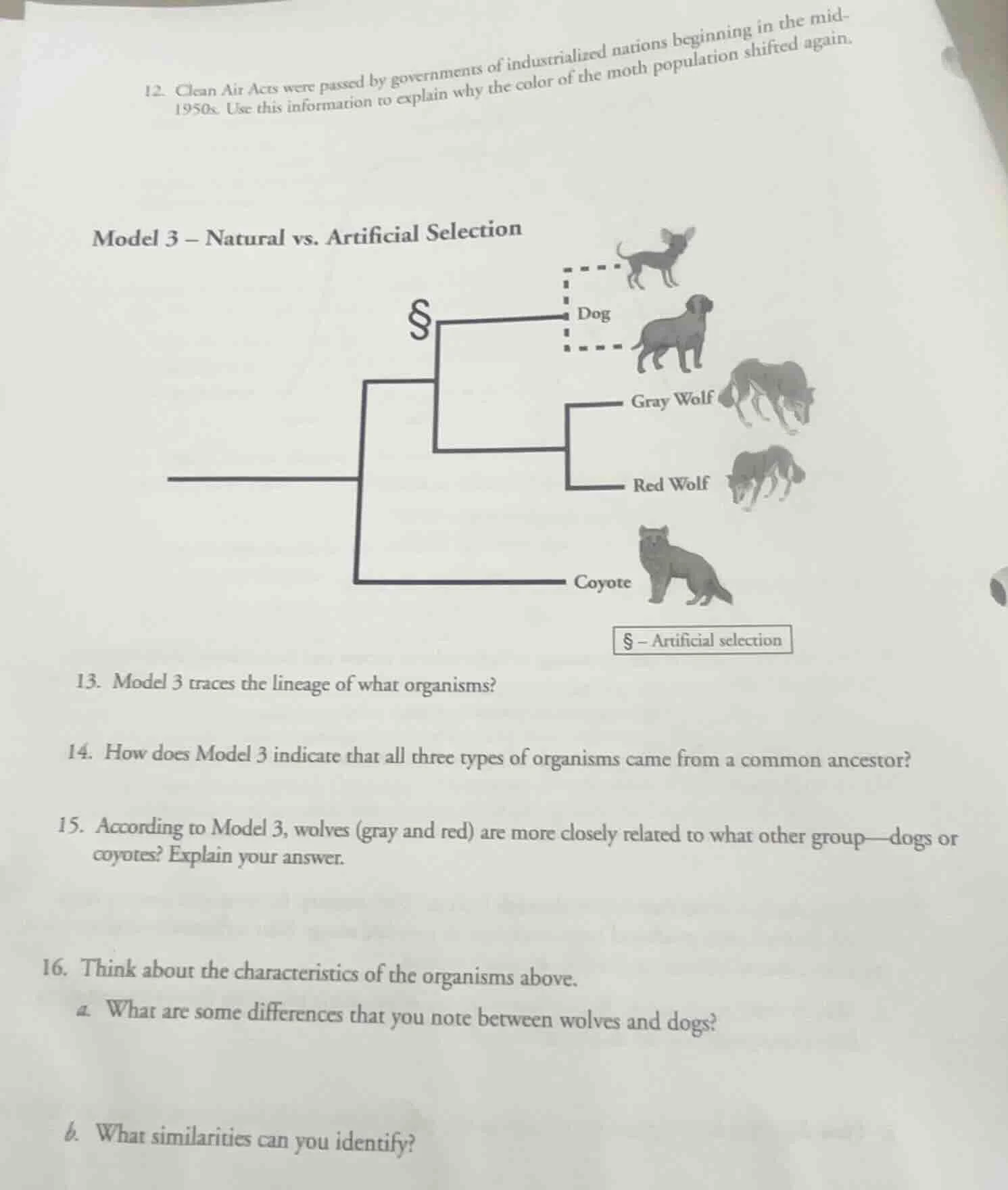 12. clean air acts were passed by governments of industrialized nations…