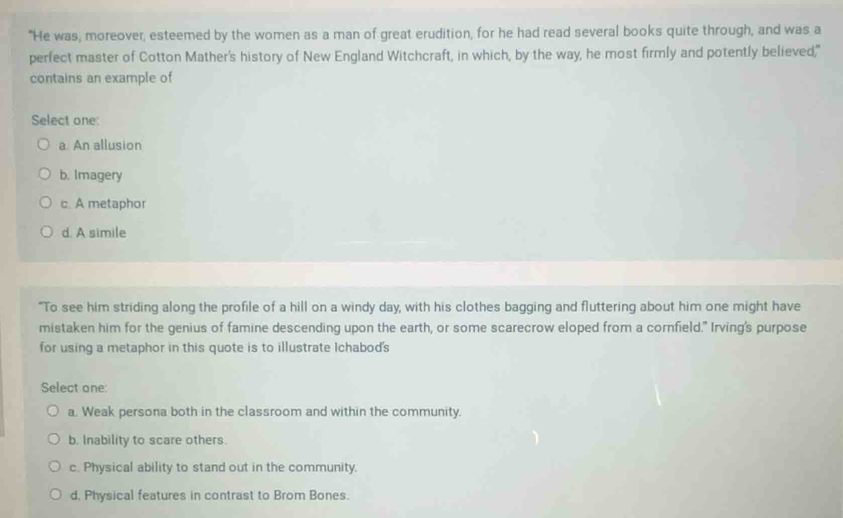 \he was, moreover, esteemed by the women as a man of great erudition, f…