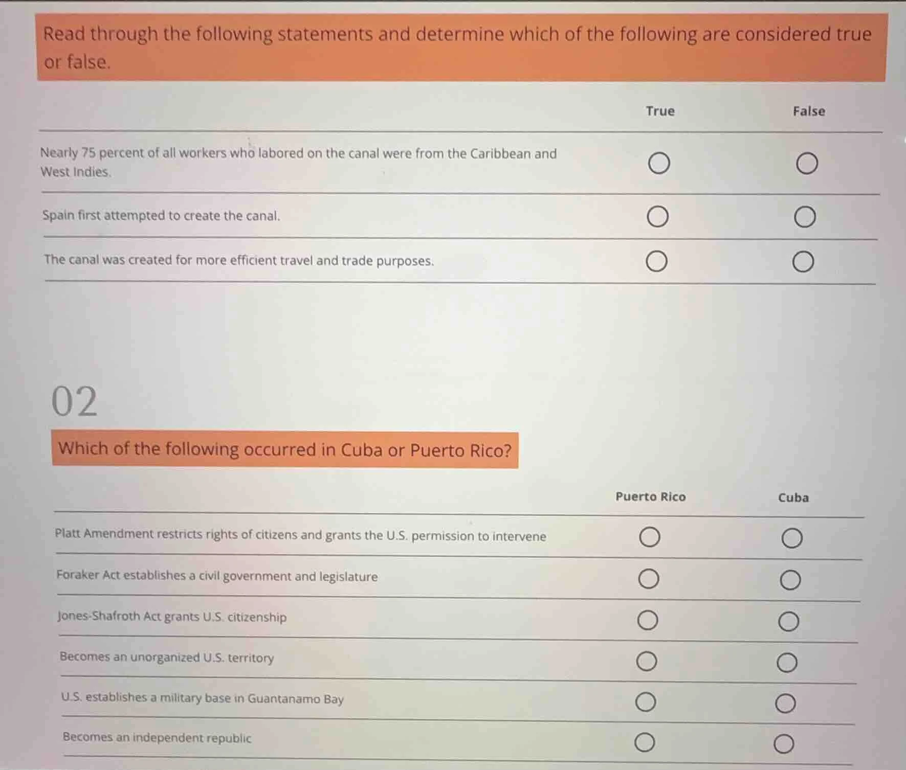 read through the following statements and determine which of the follow…