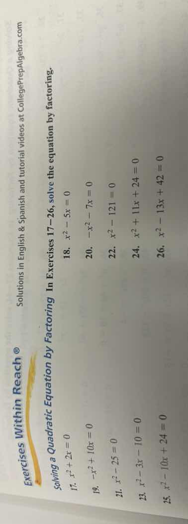 exercises within reach® solutions in english & spanish and tutorial vid…