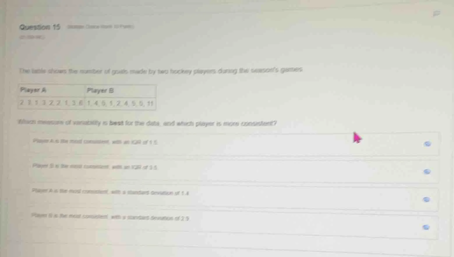 question 15 (multiple choice, 10 points)(21-108-042)the table shows the…