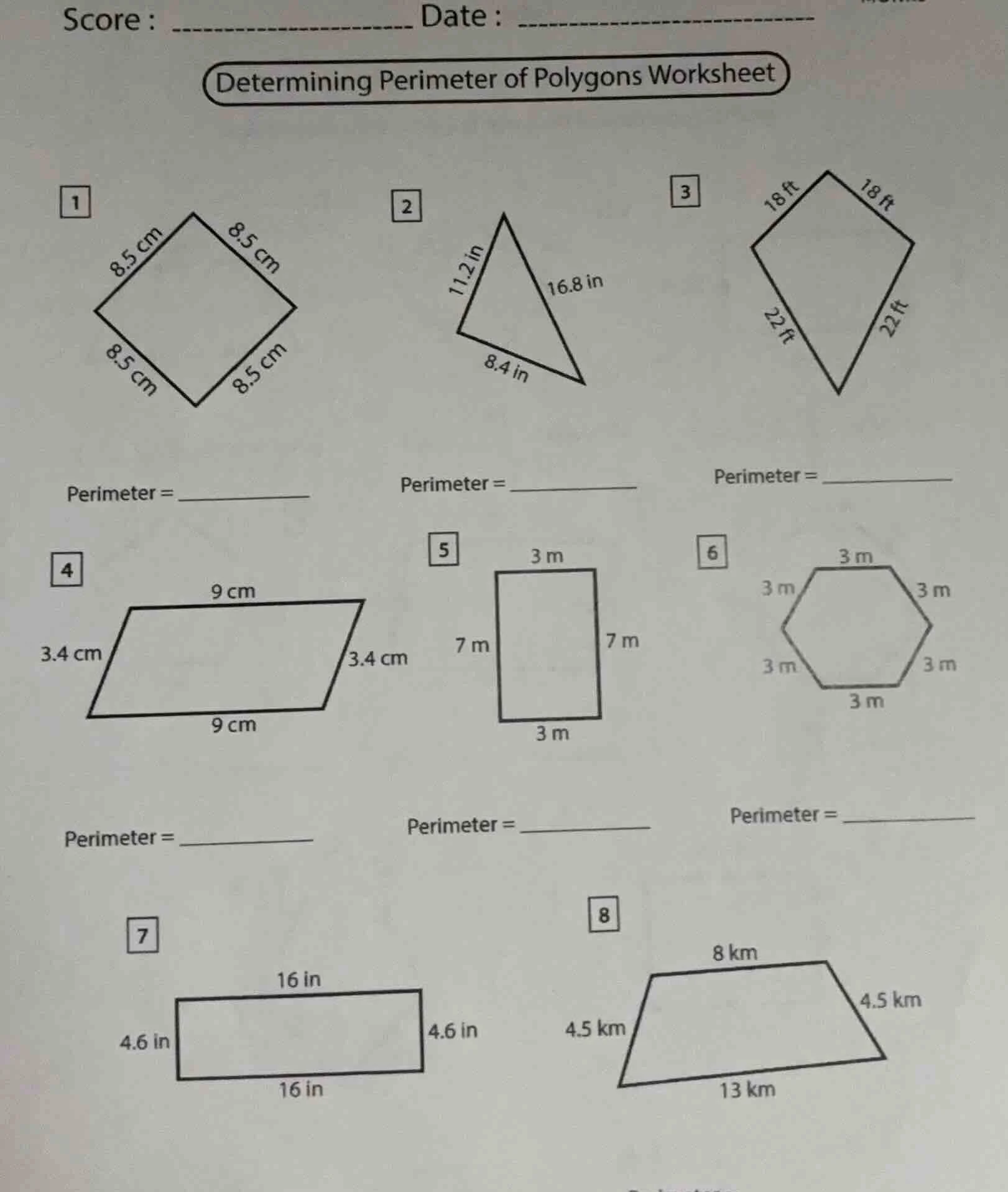 score : ____________________ date : _________________________determinin…