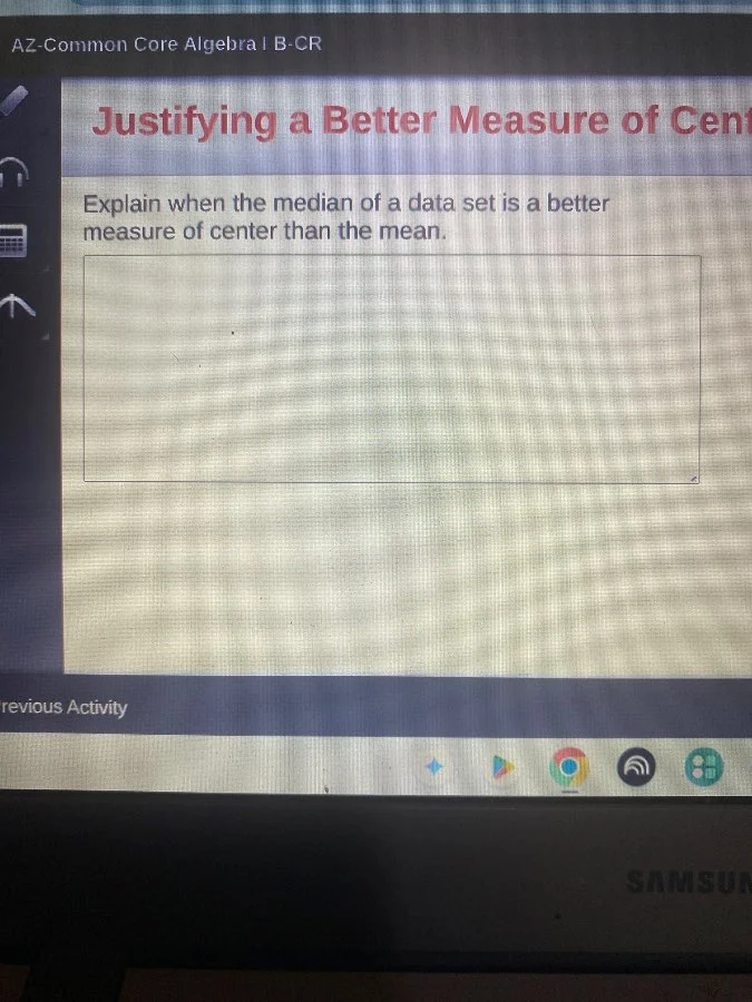 az-common core algebra i b-cr justifying a better measure of cent expla…