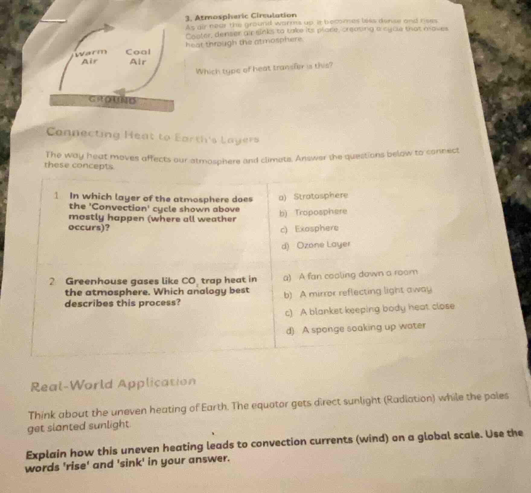 3. atmospheric circulationas air near the ground warms up, it becomes l…
