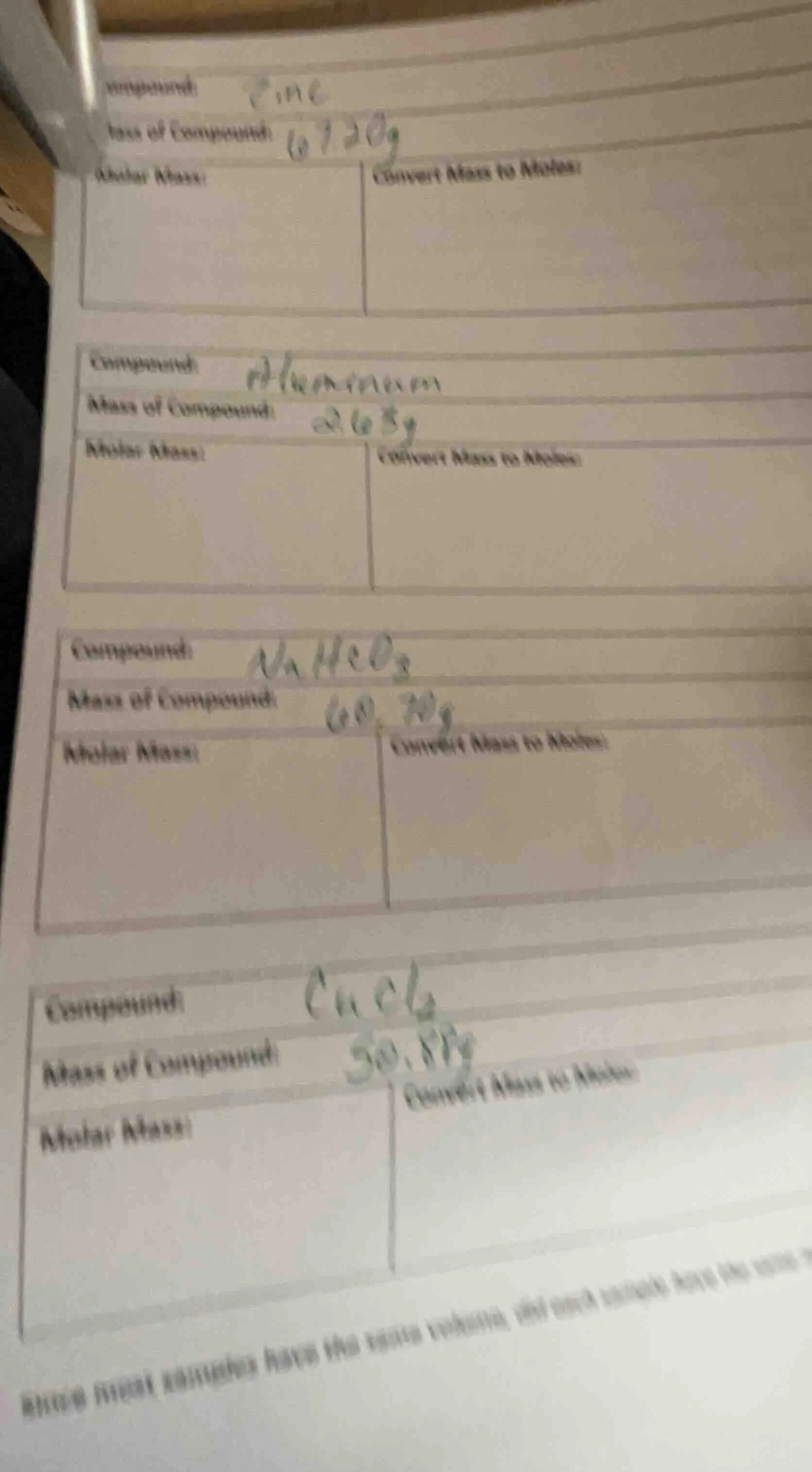 compound: p₄c mass of compound: 67.20g molar mass: \tconvert mass to mo…