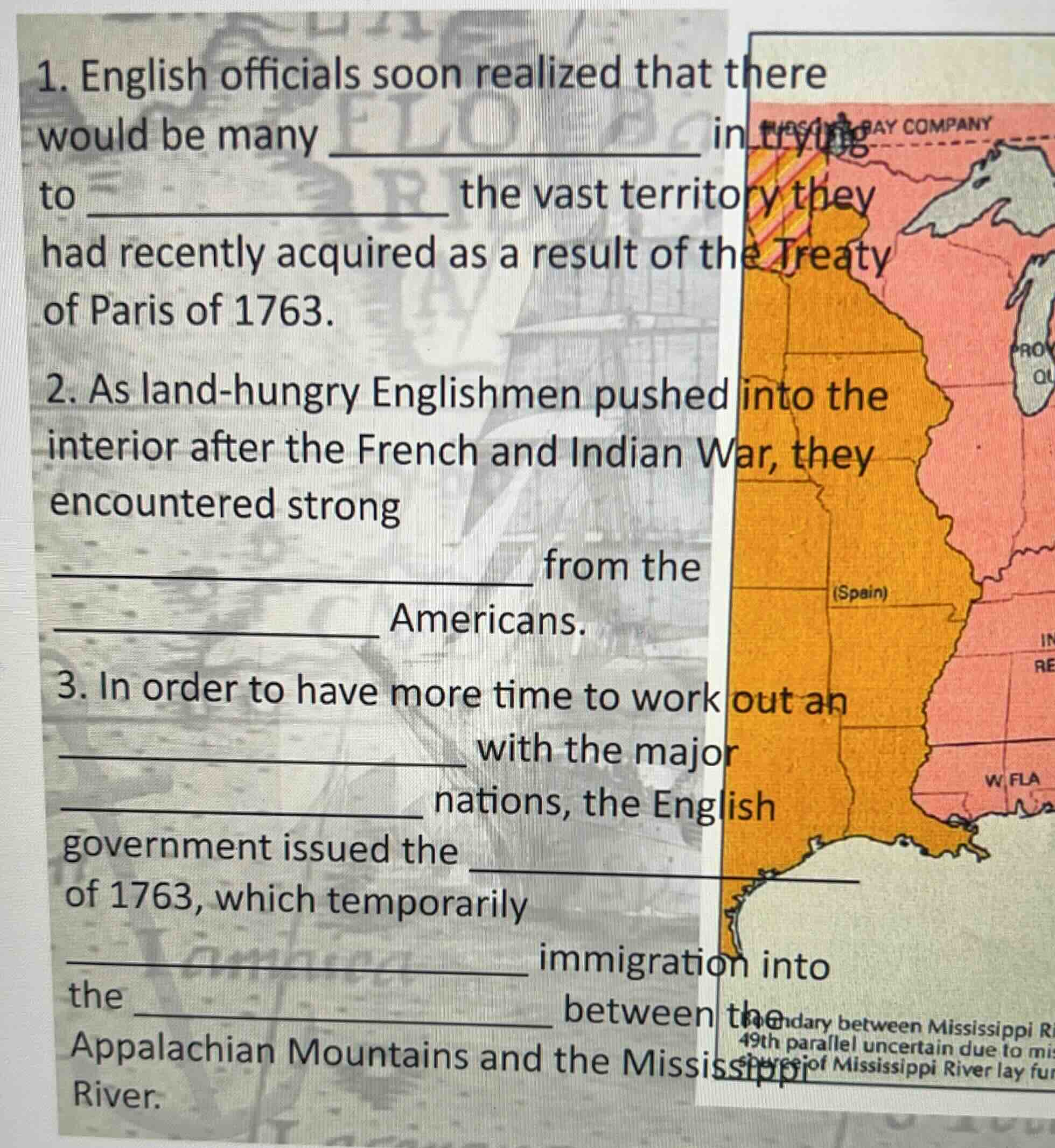 1. english officials soon realized that there would be many ___________…