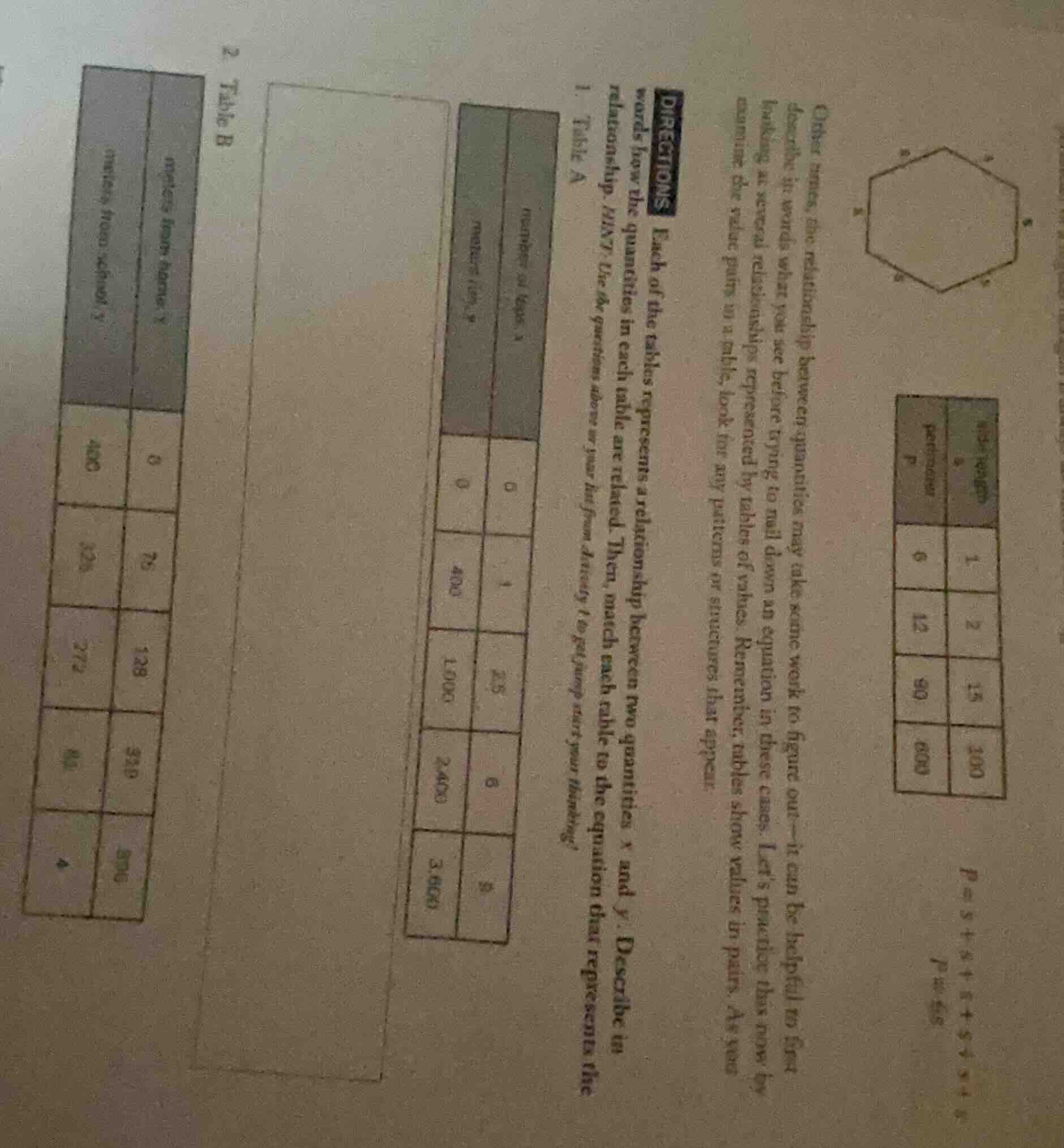 other times, the relationship between quantities may take some work to …