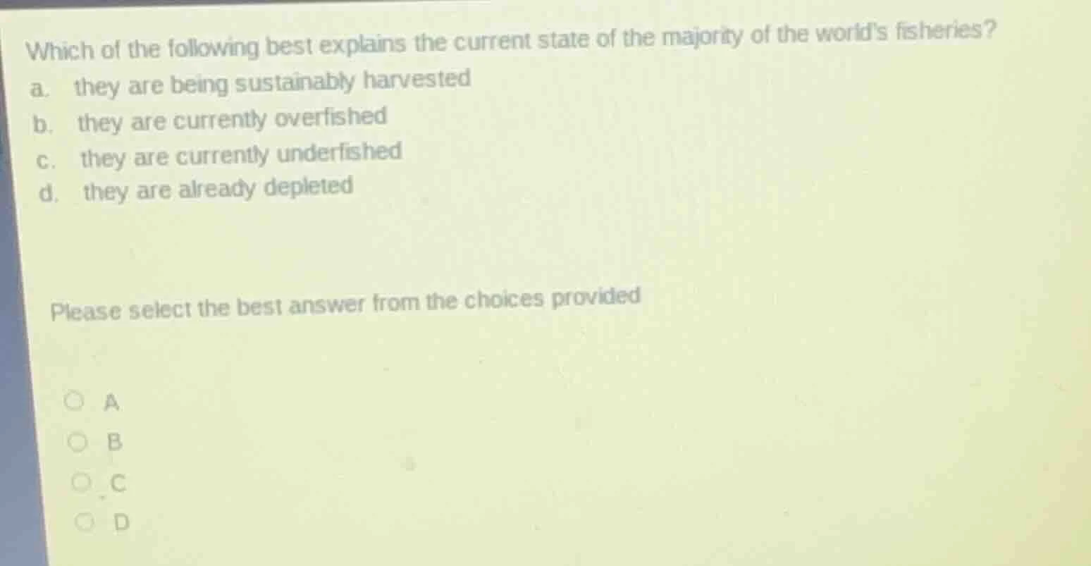 which of the following best explains the current state of the majority …