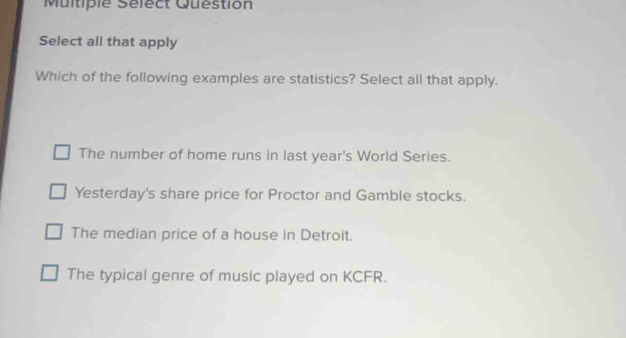 multiple select question select all that apply which of the following e…