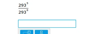 $\\frac{293^{5}}{293^{6}}$