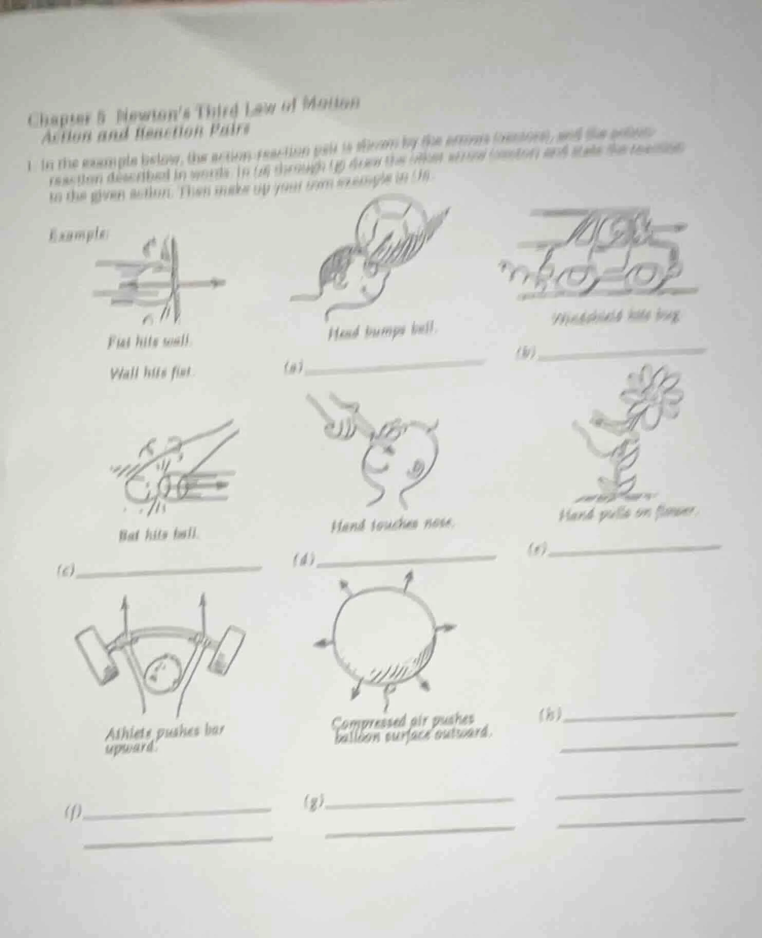 chapter 5 newtons third law of motionaction and reaction pairs1. in the…