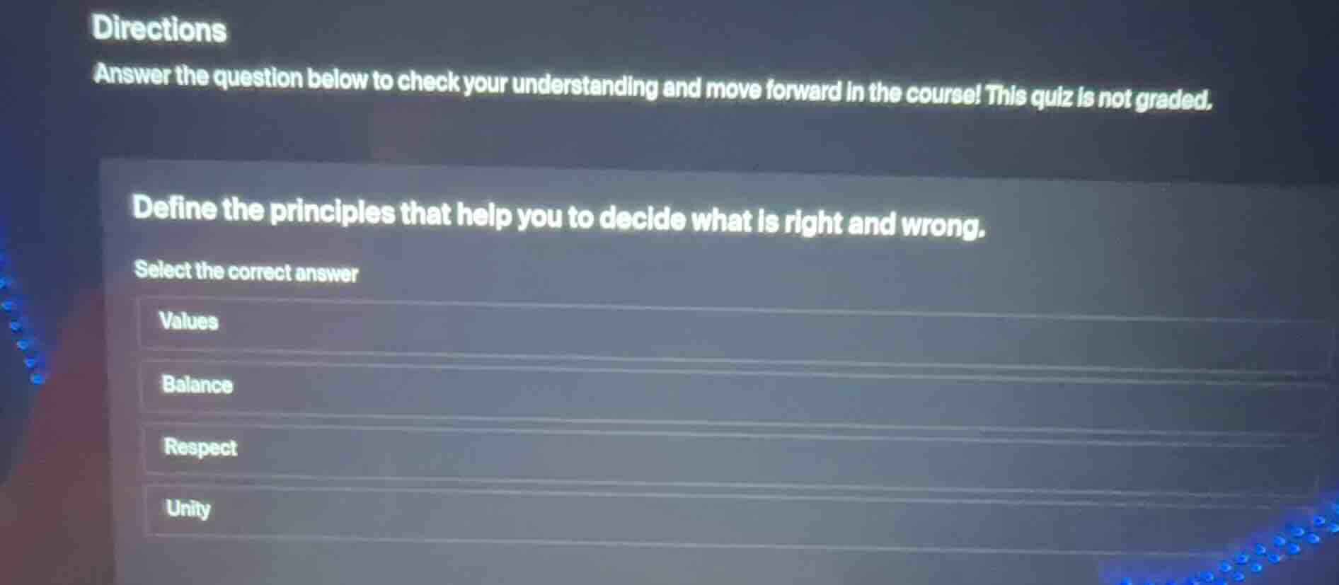 directions answer the question below to check your understanding and mo…