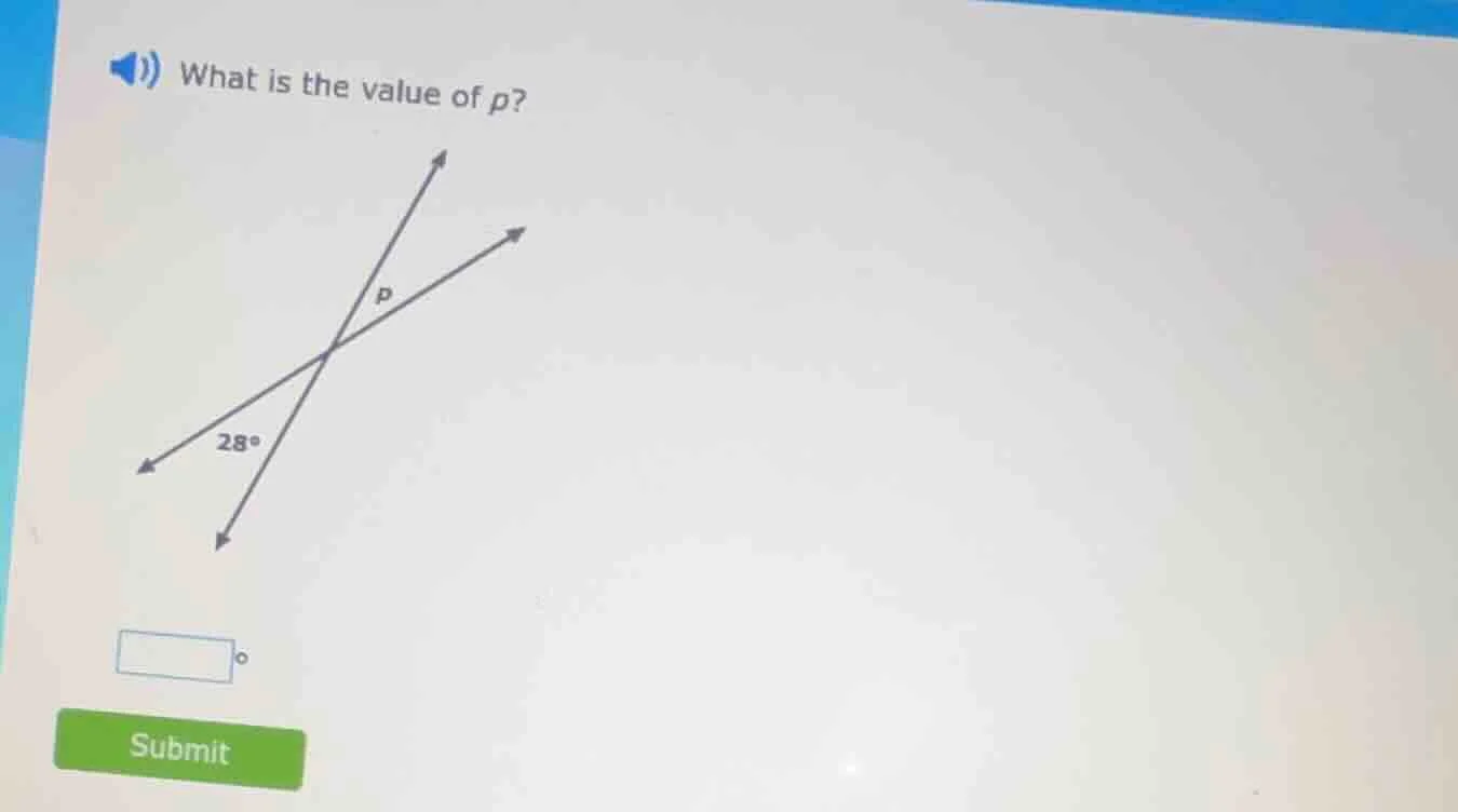 what is the value of p?